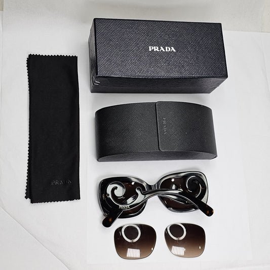 Prada Sunglasses 2012 Baroque Swirl Square PR27OS SPR 27O 2AU-6S1 141223
