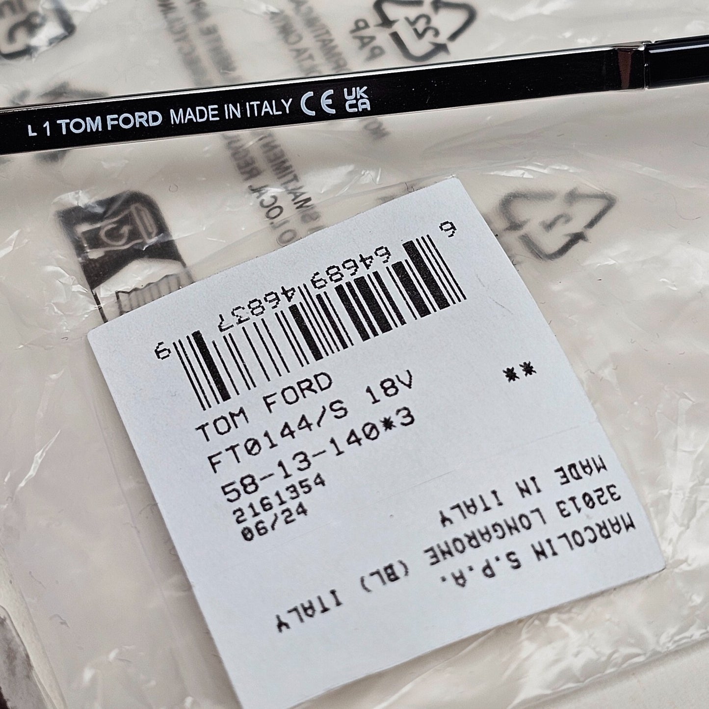 Tom Ford Sunglasses Marko Skyfall Silver Blue FT0144 TF 144 18V James Bond