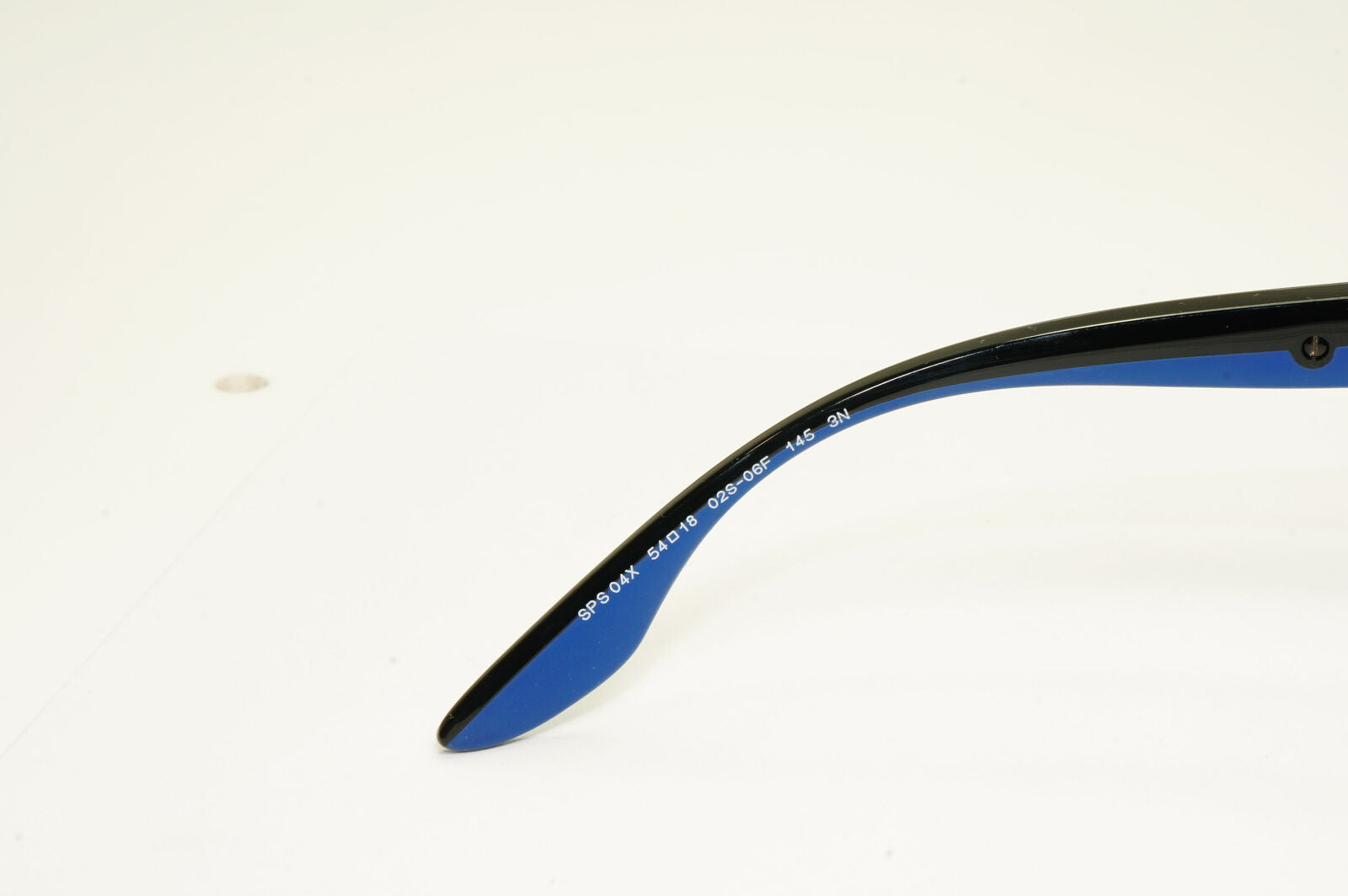Prada Sunglasses Blue Black Square Red Stripe Mens SPS 04X 02S-06F PS04XS