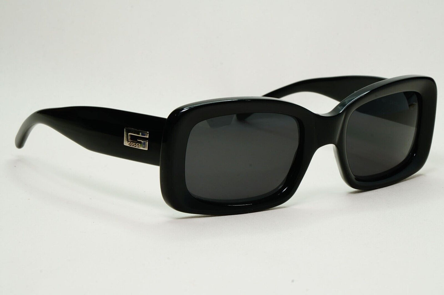 Gucci Sunglasses 1996 Vintage Black Square Retro GG 2407/N/S 807 51mm 230924