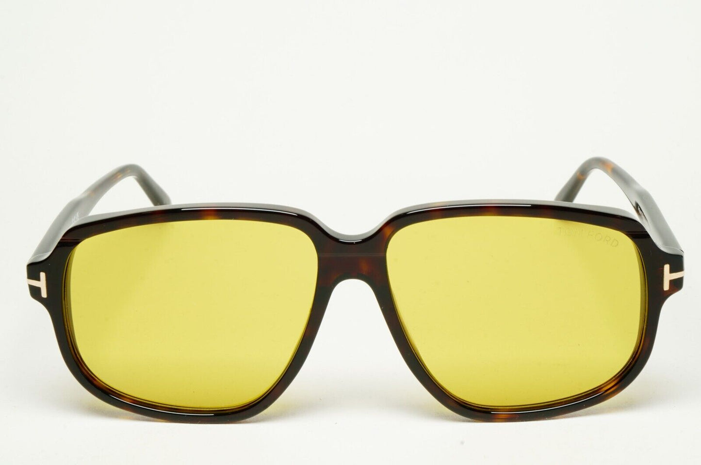 Tom Ford Sunglasses Anton Yellow Brown Tortoiseshell Square FT1024 TF 1024 52E