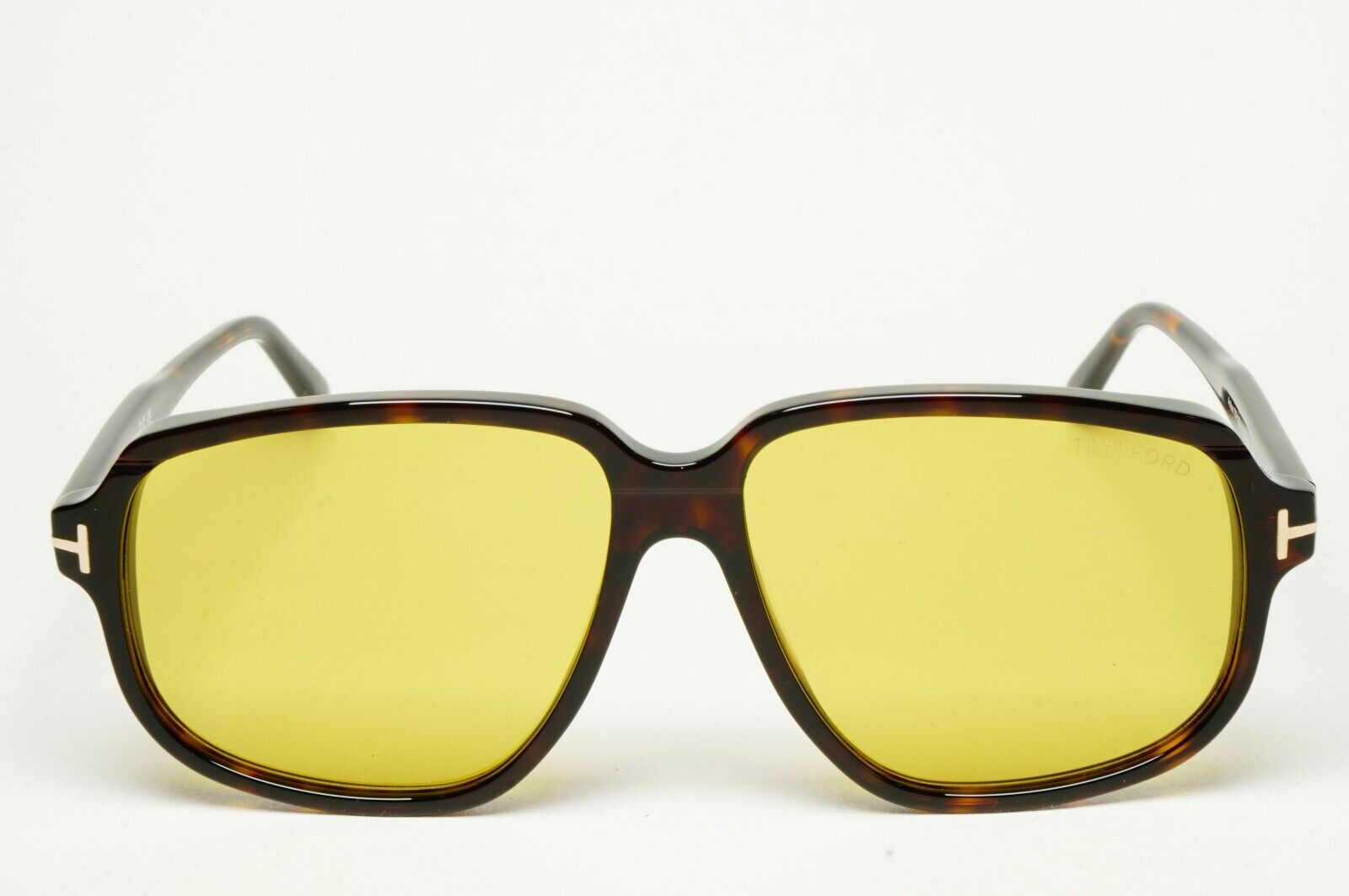 Tom Ford Sunglasses Anton Yellow Brown Tortoiseshell Square FT1024 TF 1024 52E