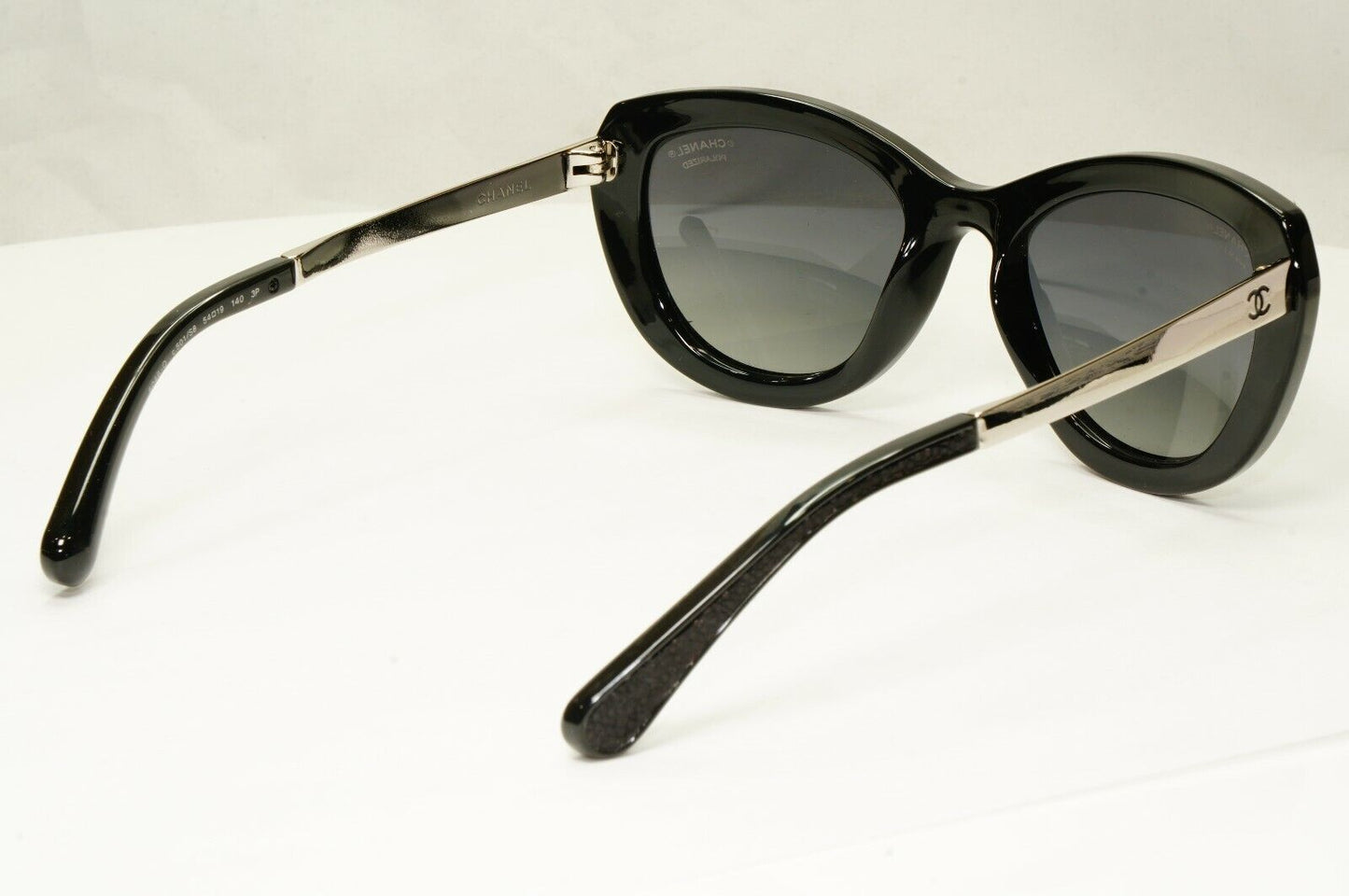 Chanel Sunglasses Stringray Leather Exotic Polarised Black 6046 501/S8 26987