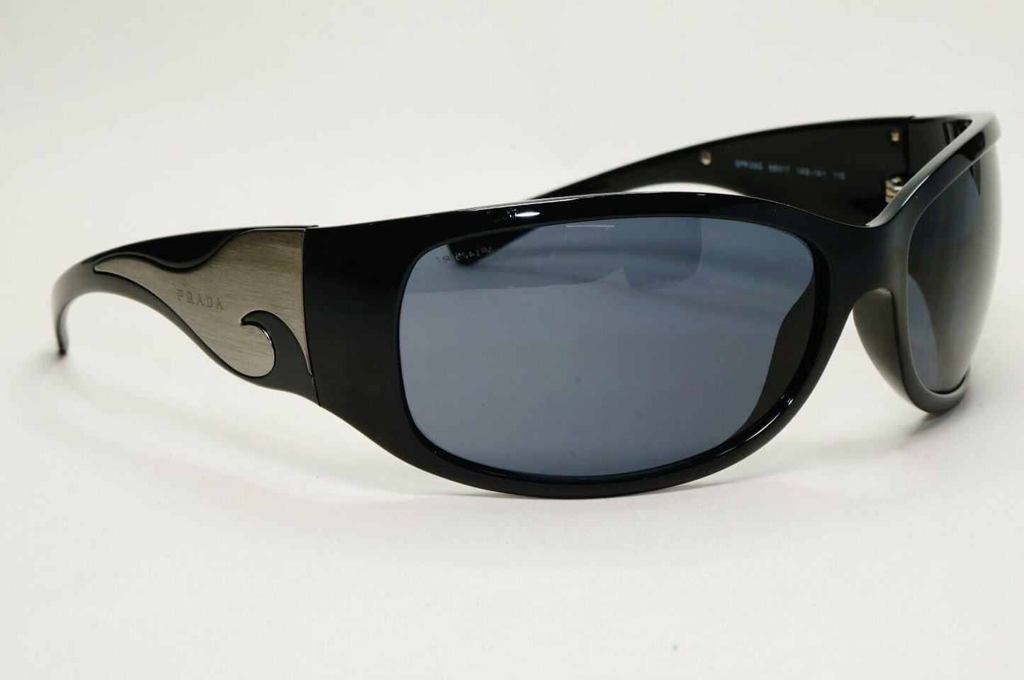 Prada Sunglasses 2006 Vintage Flame Wave Black PR03GS SPR 03G 1AB-1A1 061024