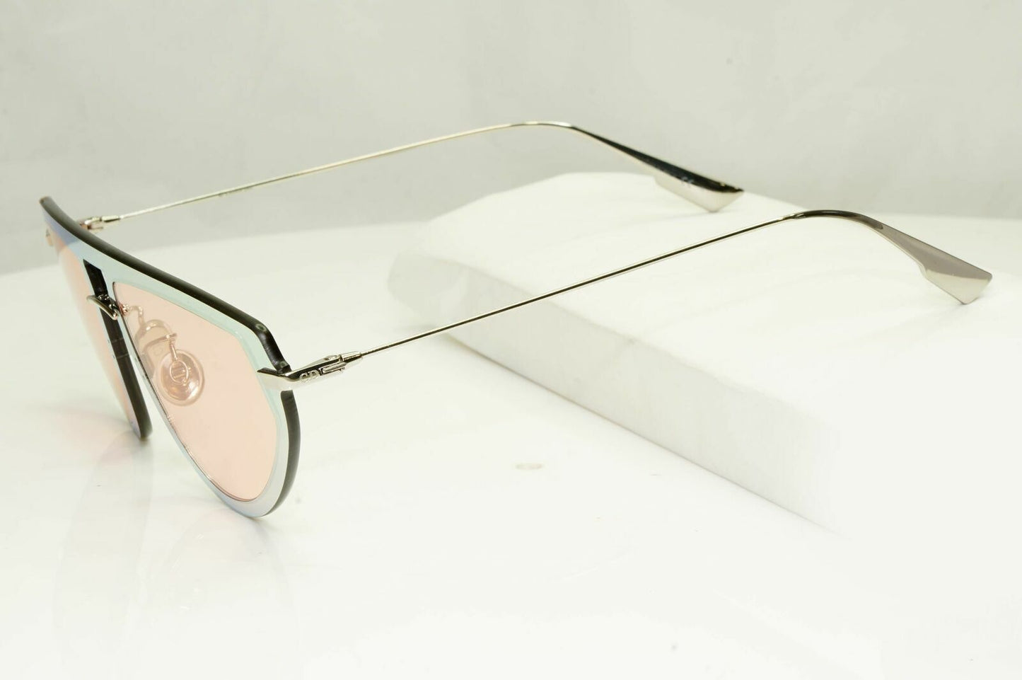 Dior Mirror Gold Orange Peach Pink Flat Womens Sunglasses Ultime 2 OFYJW