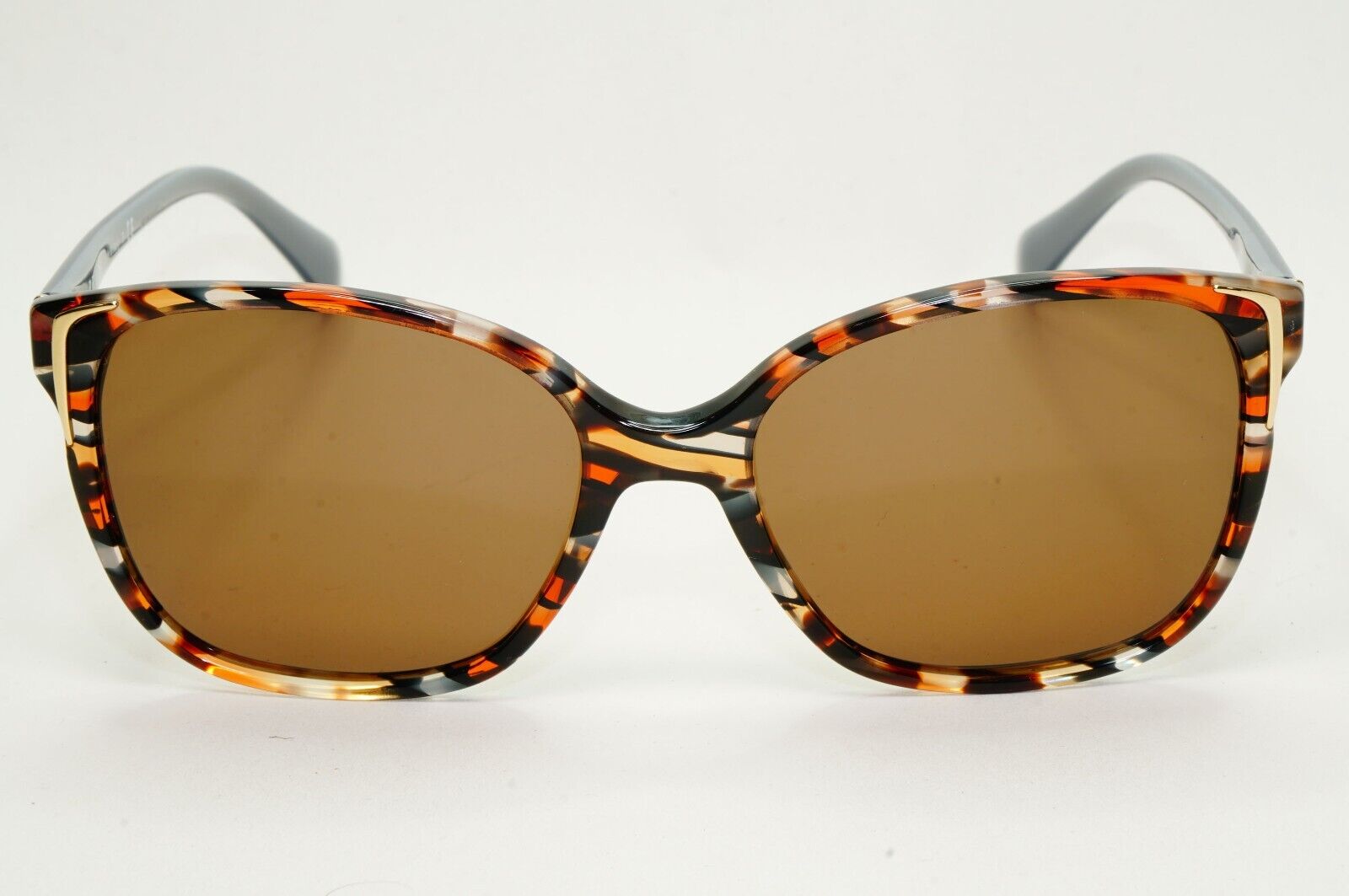 Prada Sunglasses 2017 Square Brown Blue Marble PR01OS SPR 01O CO5-6S1 280924