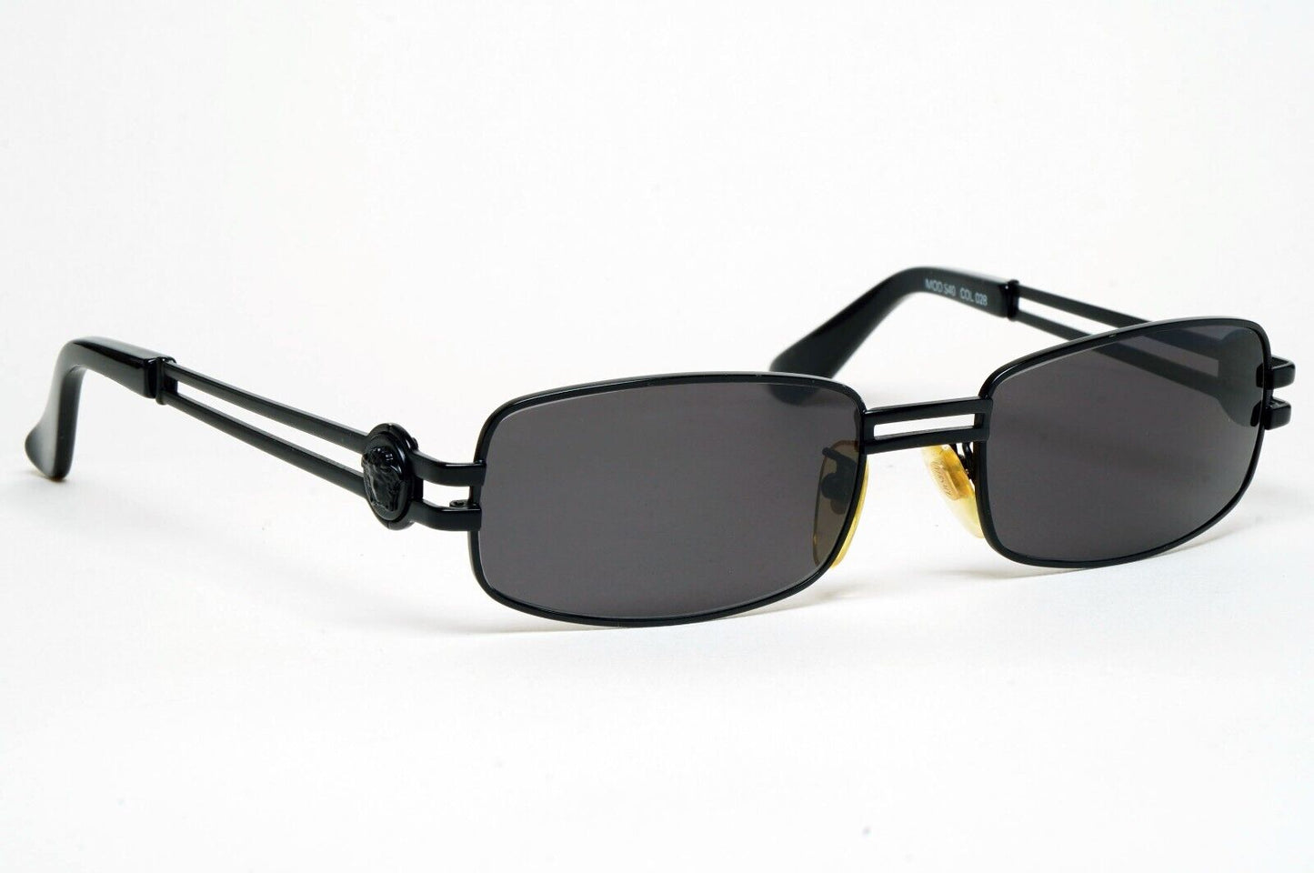 Gianni Versace Sunglasses 1996 Vintage Black Medusa MOD S40 COL 028 100225