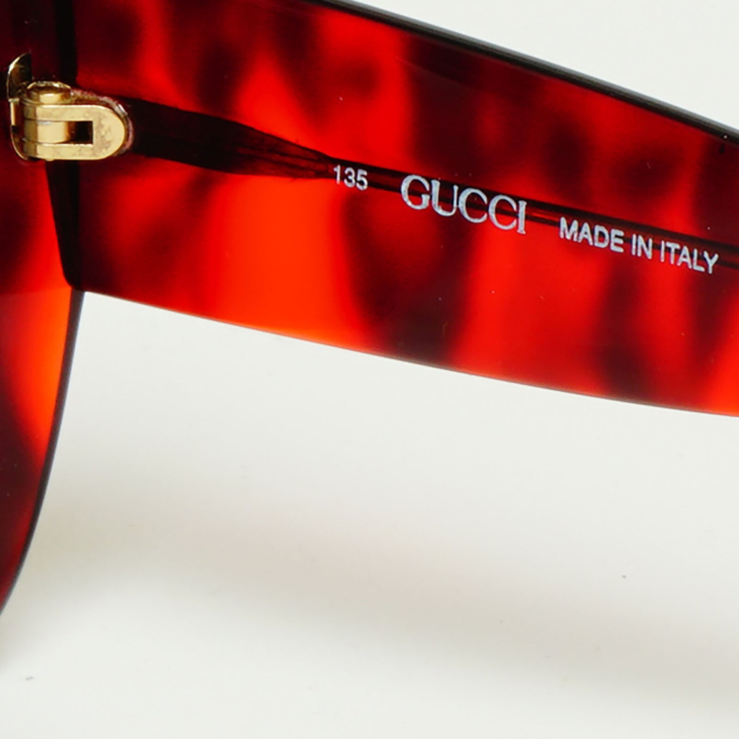 Gucci Sunglasses 1993 Vintage Square Red Bordo Marble Grey GG 2150/S C35 070325