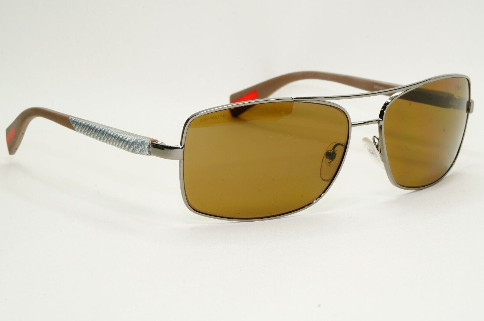 Prada Sunglasses 2013 Polarised Carbon Fibre Brown PS50OS SPS 50O 5AV-5Y1 260724