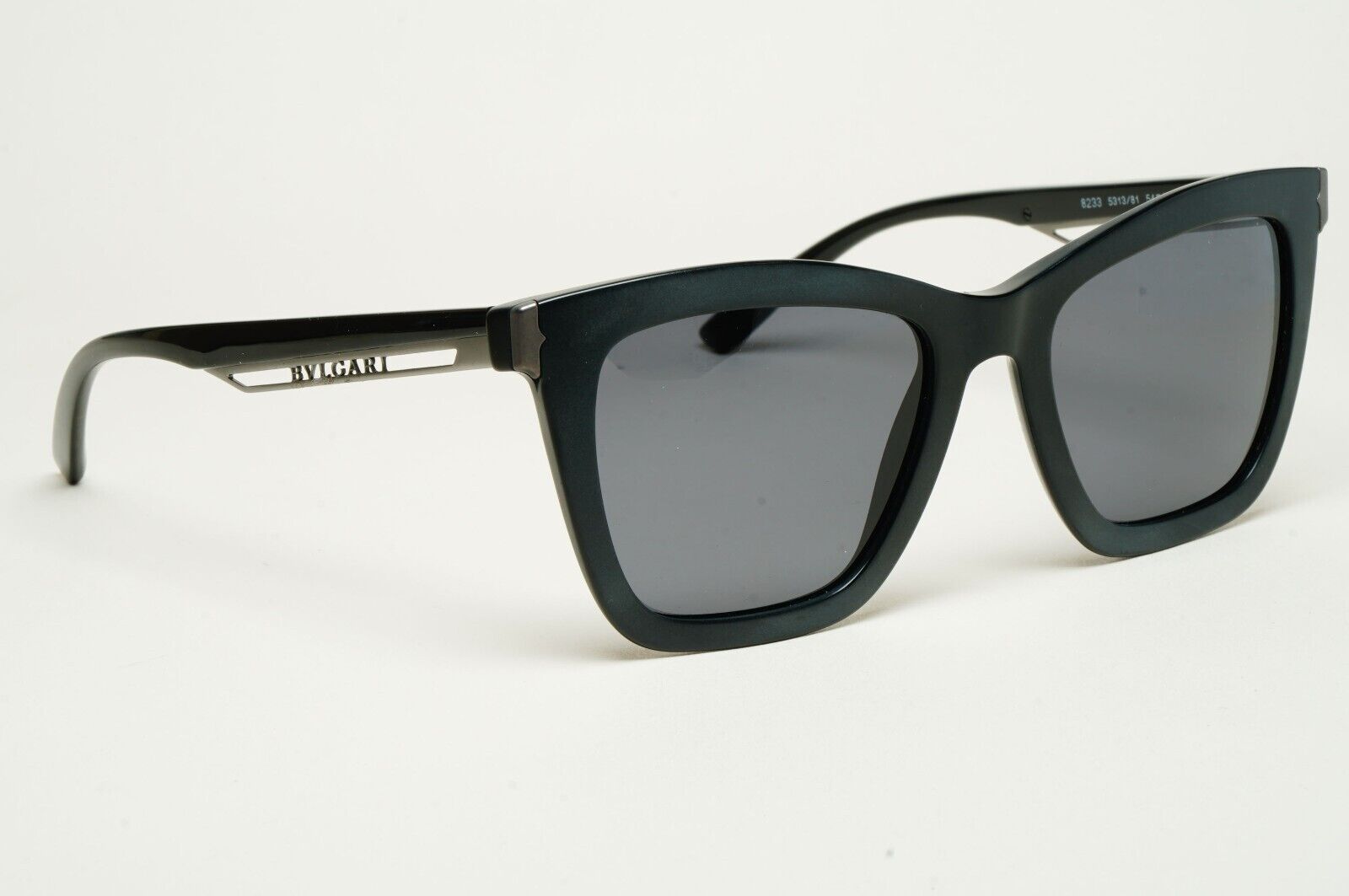 Bvlgari Sunglasses 2023 Black Square Polarized 8233 5313/81 120125