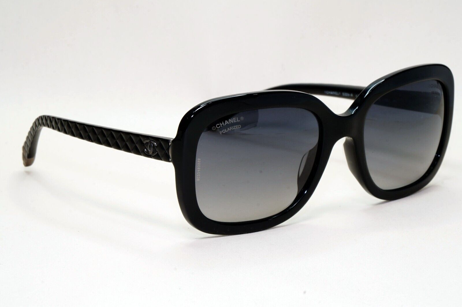 Chanel Sunglasses Black Polarised Square Grey Gradient 5329-A c.501/S8 171024