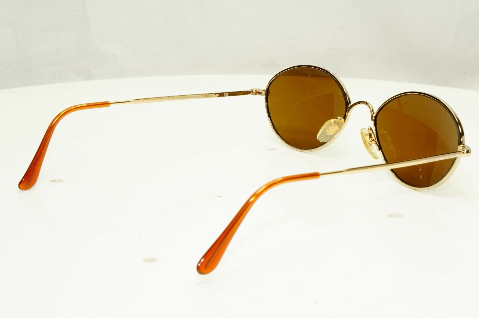 Authentic Giorgio Armani 1997 Vintage Sunglasses Metal Gold Mens Womens 221 743
