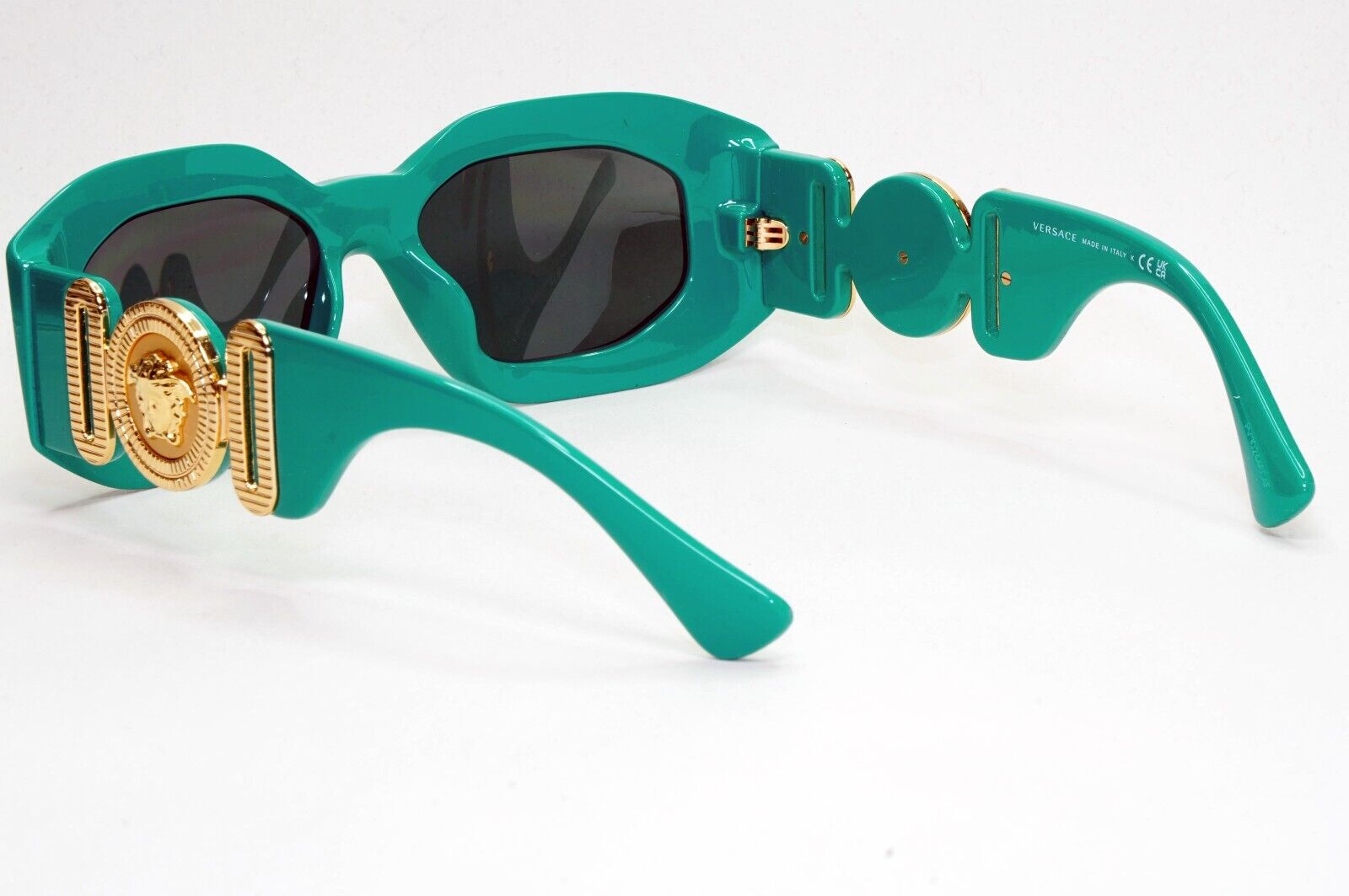 Versace Sunglasses Green Biggie Medisa Oversized Square MOD VE 4425U 5364/87