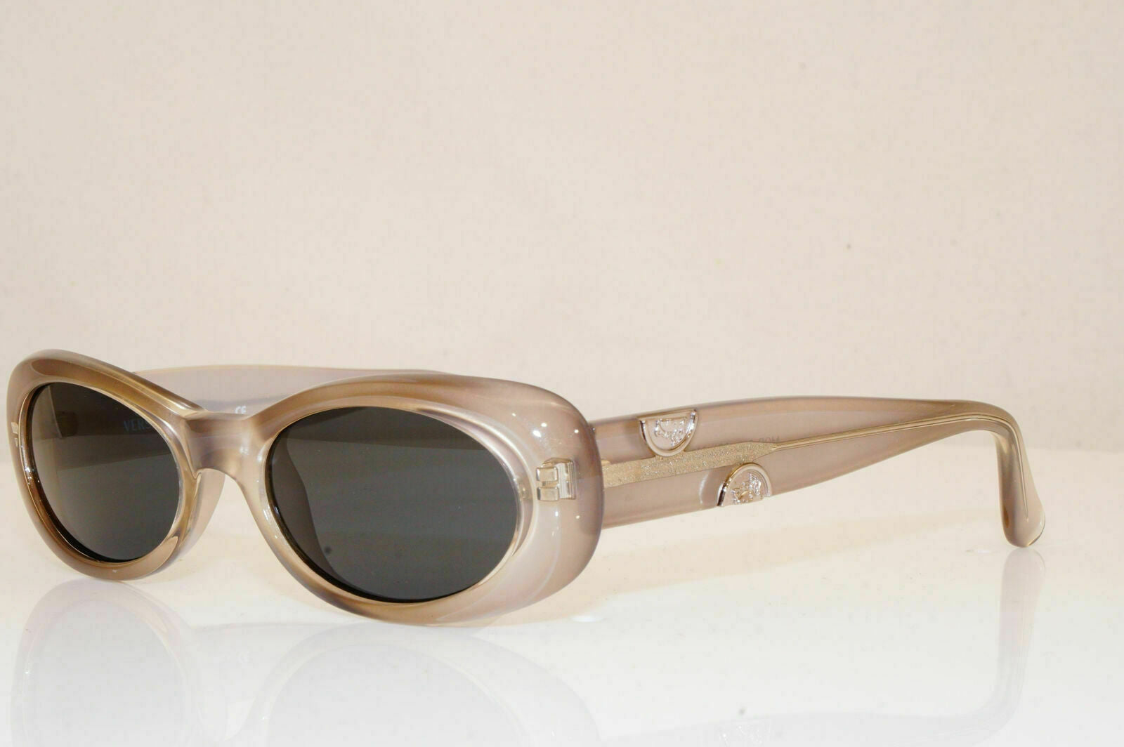 Authentic Gianni Versace 1996 Vintage Sunglasses Grey Medusa MOD 248 COL 326