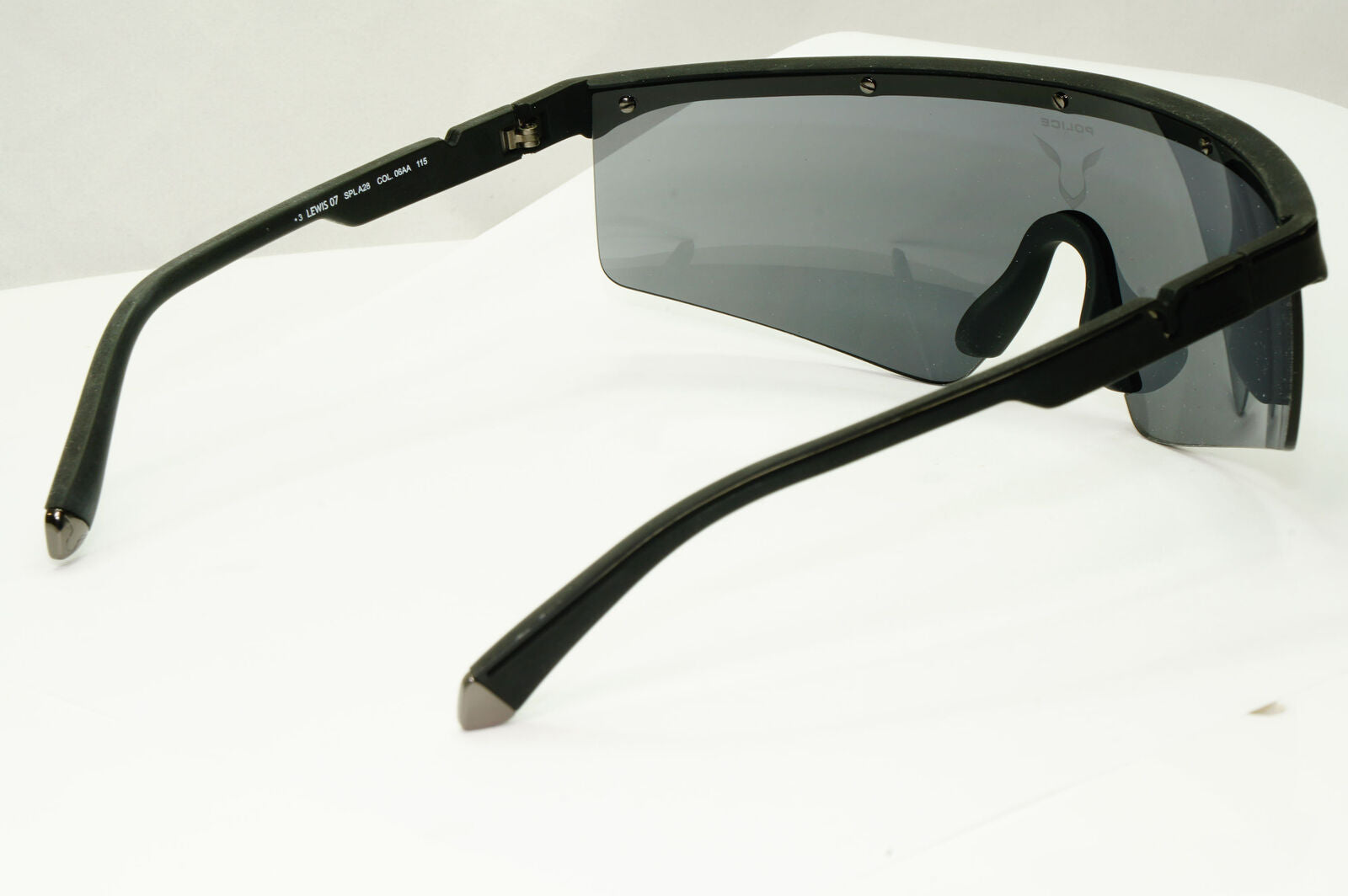 Police Lewis Hamilton F1 Sunglasses Black Shield Visor Mask SPL A28 COL 06AA