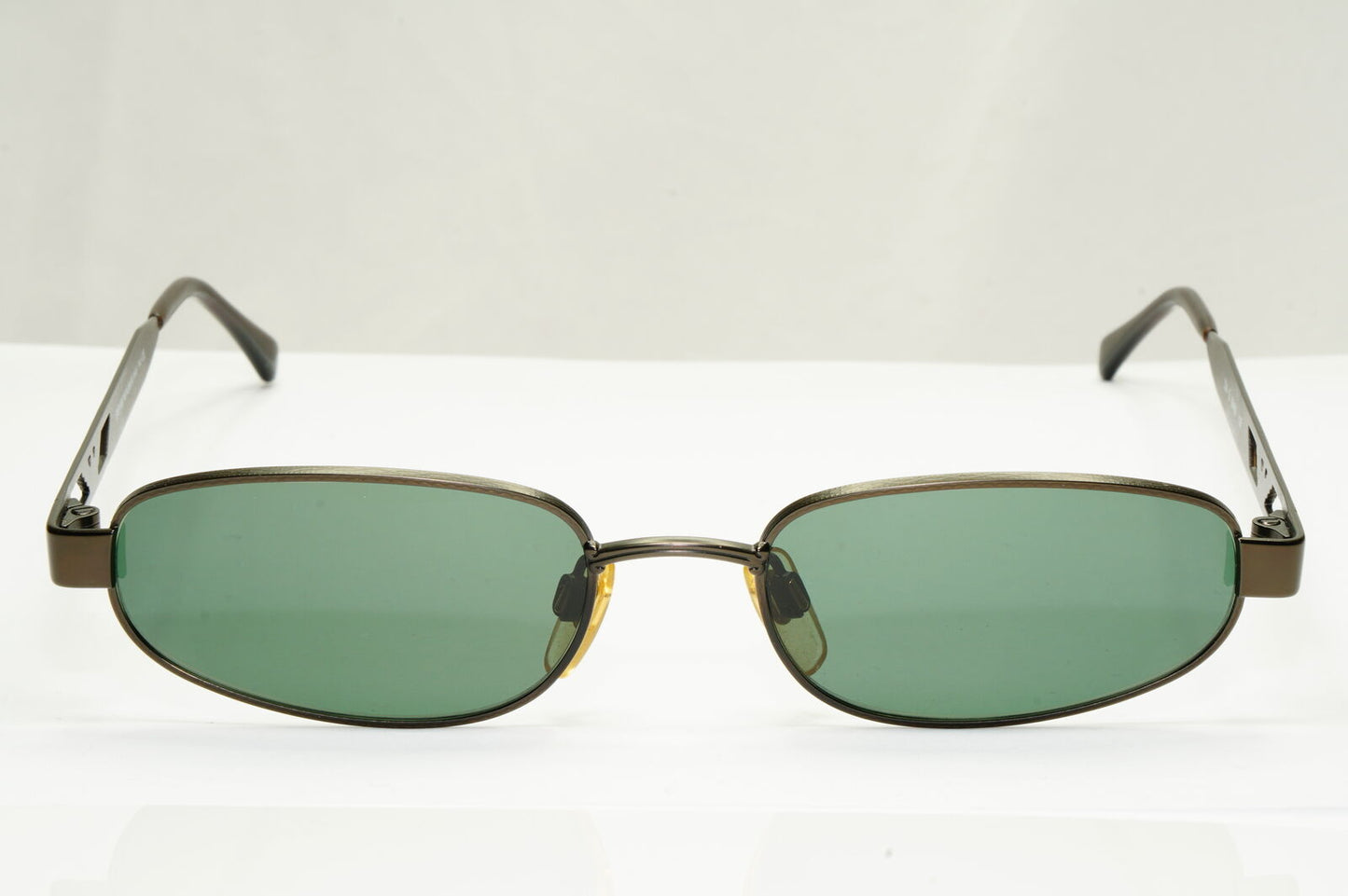 Emporio Armani Sunglasses 1997 Vintage Rectangle Bronze Green 034-S 924/29