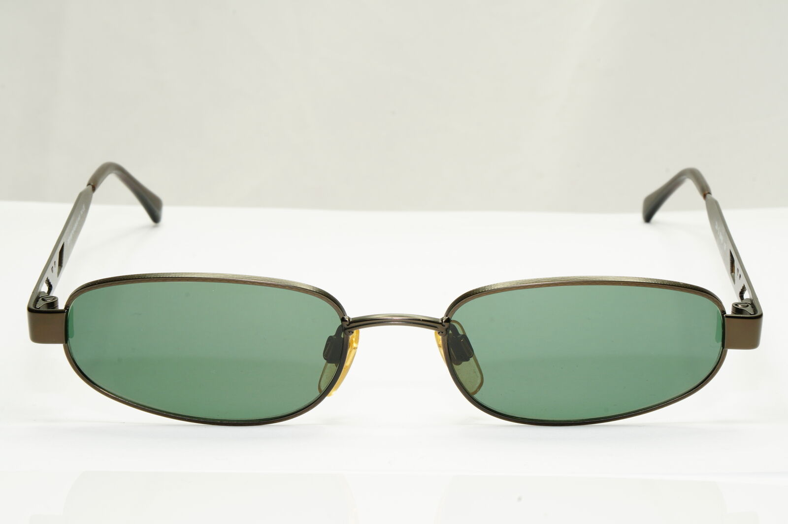 Emporio Armani Sunglasses 1997 Vintage Rectangle Bronze Green 034-S 924/29