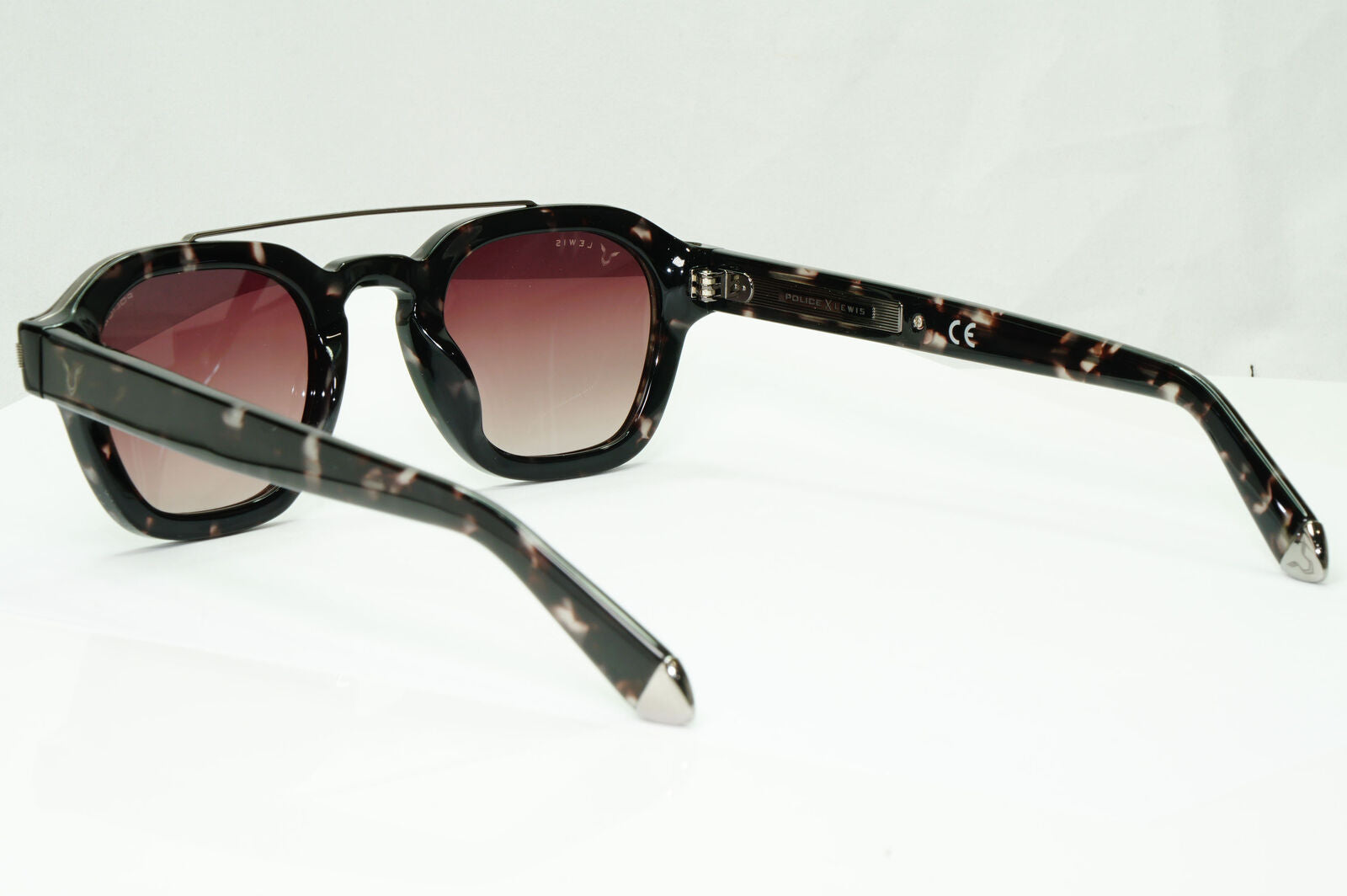Police Lewis Hamilton F1 Sunglasses Brown Gradient Tortoise SPL C47 COL 0721