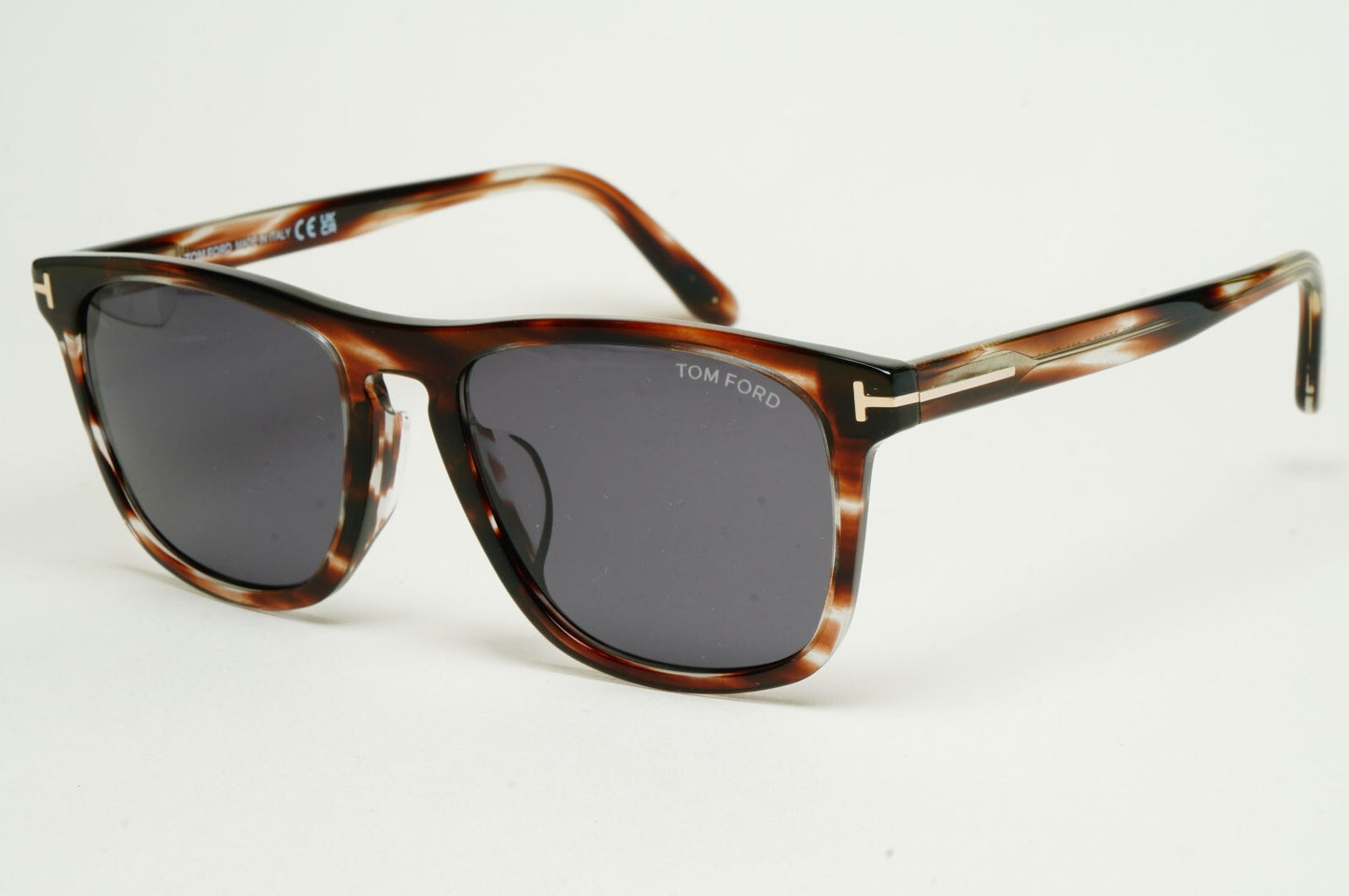 Tom Ford Sunglasses Gerard-02 Square Brown Tortoise Grey FT0930-F TF 930-F 56A