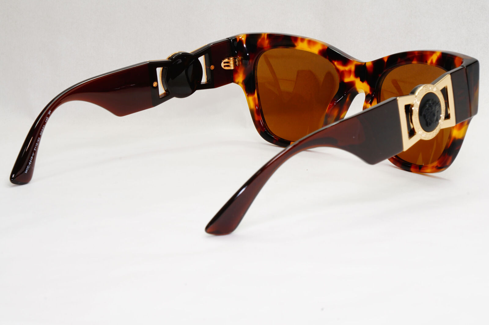 Versace Sunglasses Gold Brown Tortoiseshell Medusa Square MOD VE 4415-U 5119/63