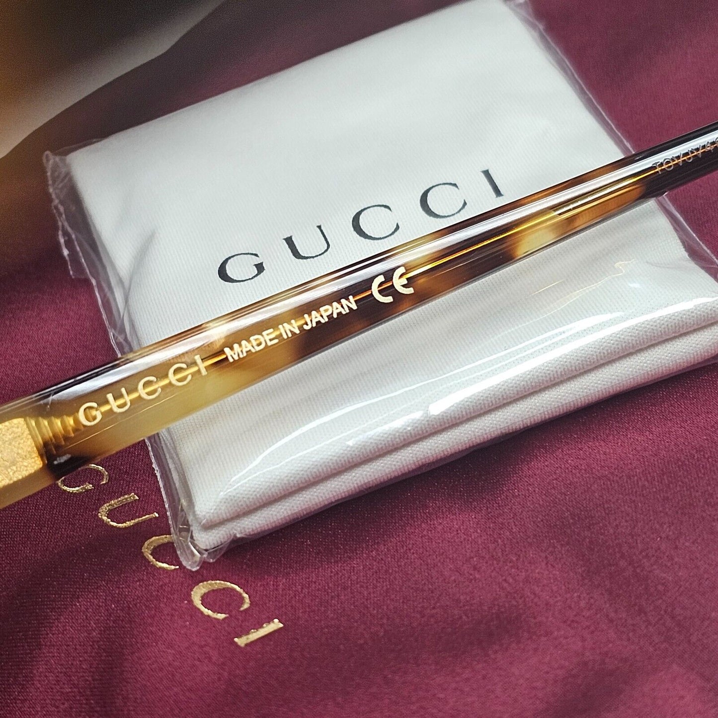 Gucci Sunglasses 2019 Brown Tortoiseshell Green Square GG 0527O 003 54mm 270924