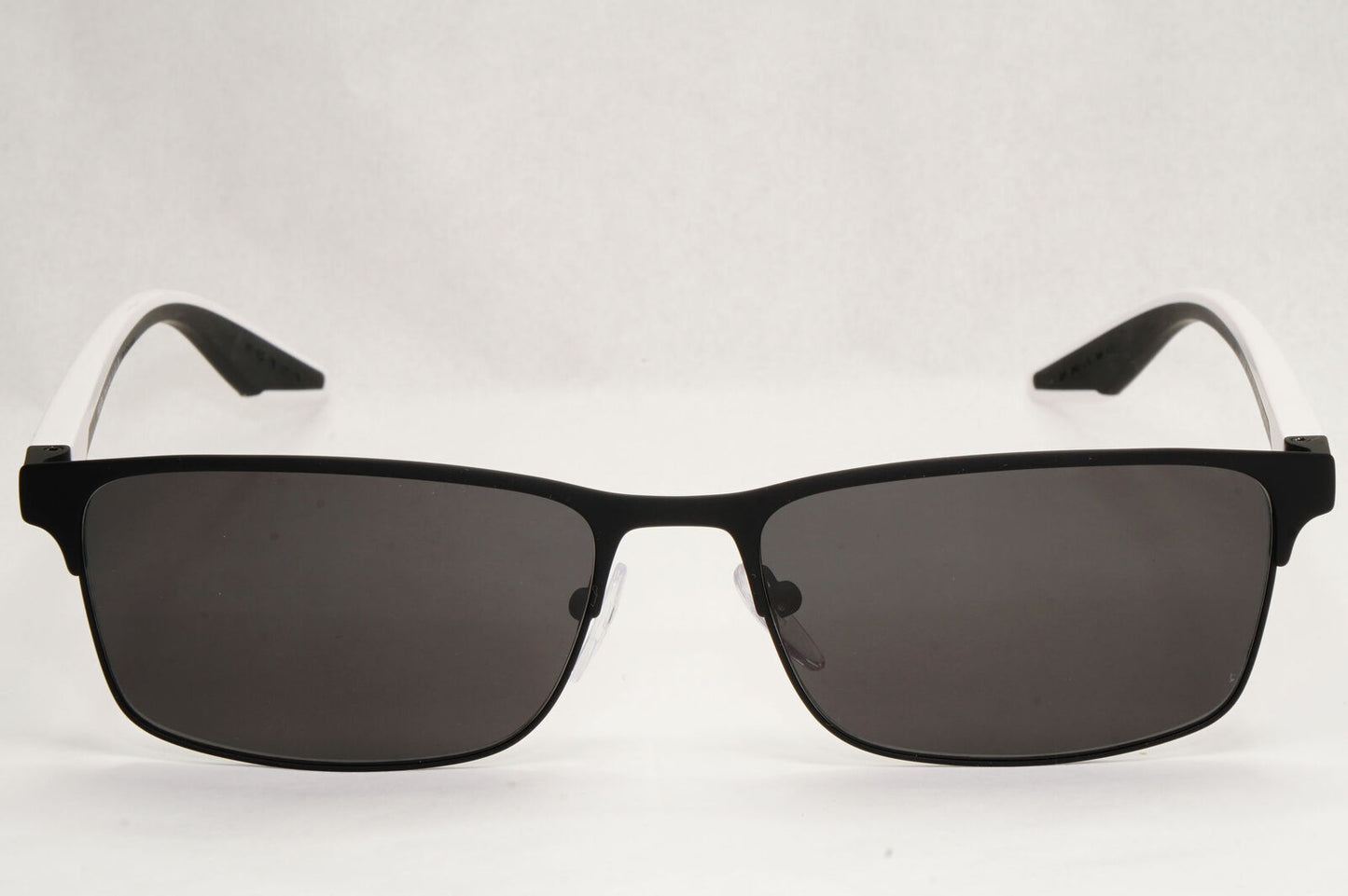 Prada Sunglasses Black White Red Linea Rossa Square PS50PV VPS 50P DG0-1O1 57mm