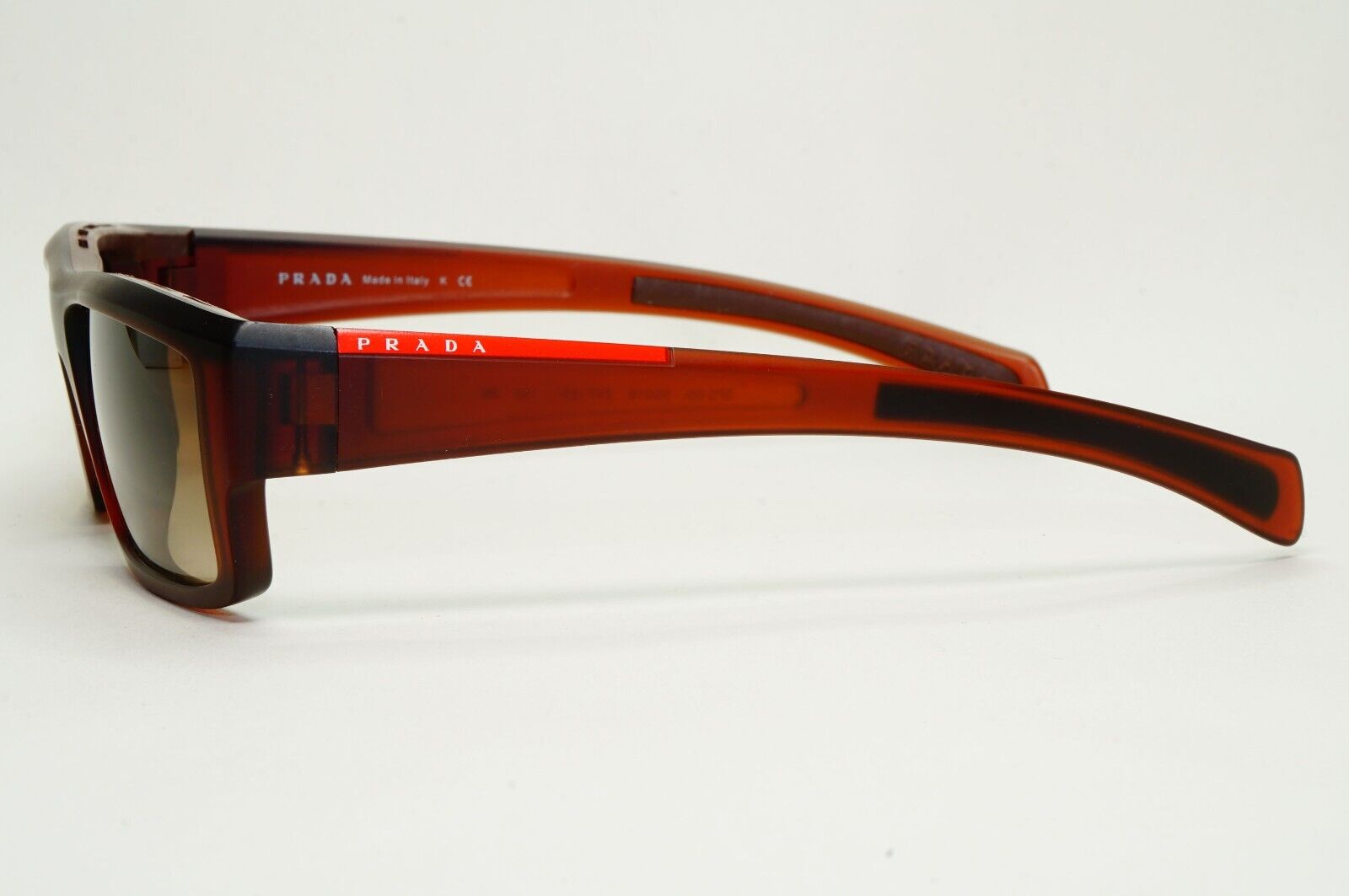 Prada Sunglasses 2007 Vintage Rectangle Brown PS05IS SPS 05I ZVF-6S1 061024