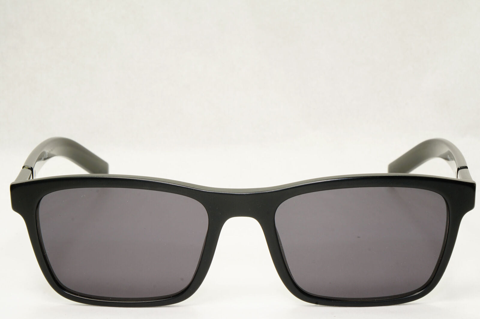 Prada Sunglasses Black Glossy Square Fashion PR16XV VPR 16X 1BO-1O1 55mm