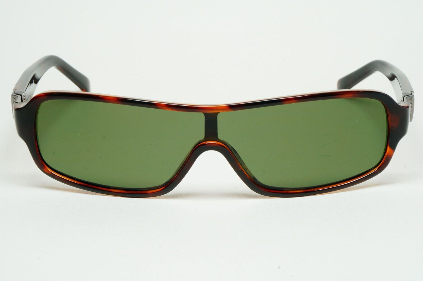 Versus Sunglasses 1996 by Gianni Versace Vintage Brown Green MOD E12/M COL 649
