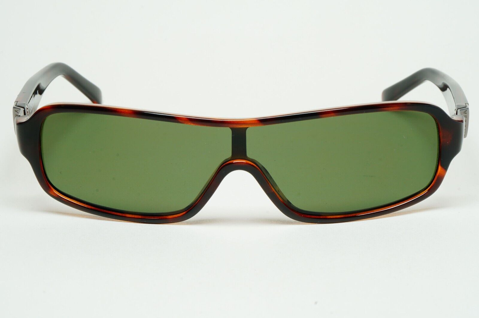 Versus Sunglasses 1996 by Gianni Versace Vintage Brown Green MOD E12/M COL 649