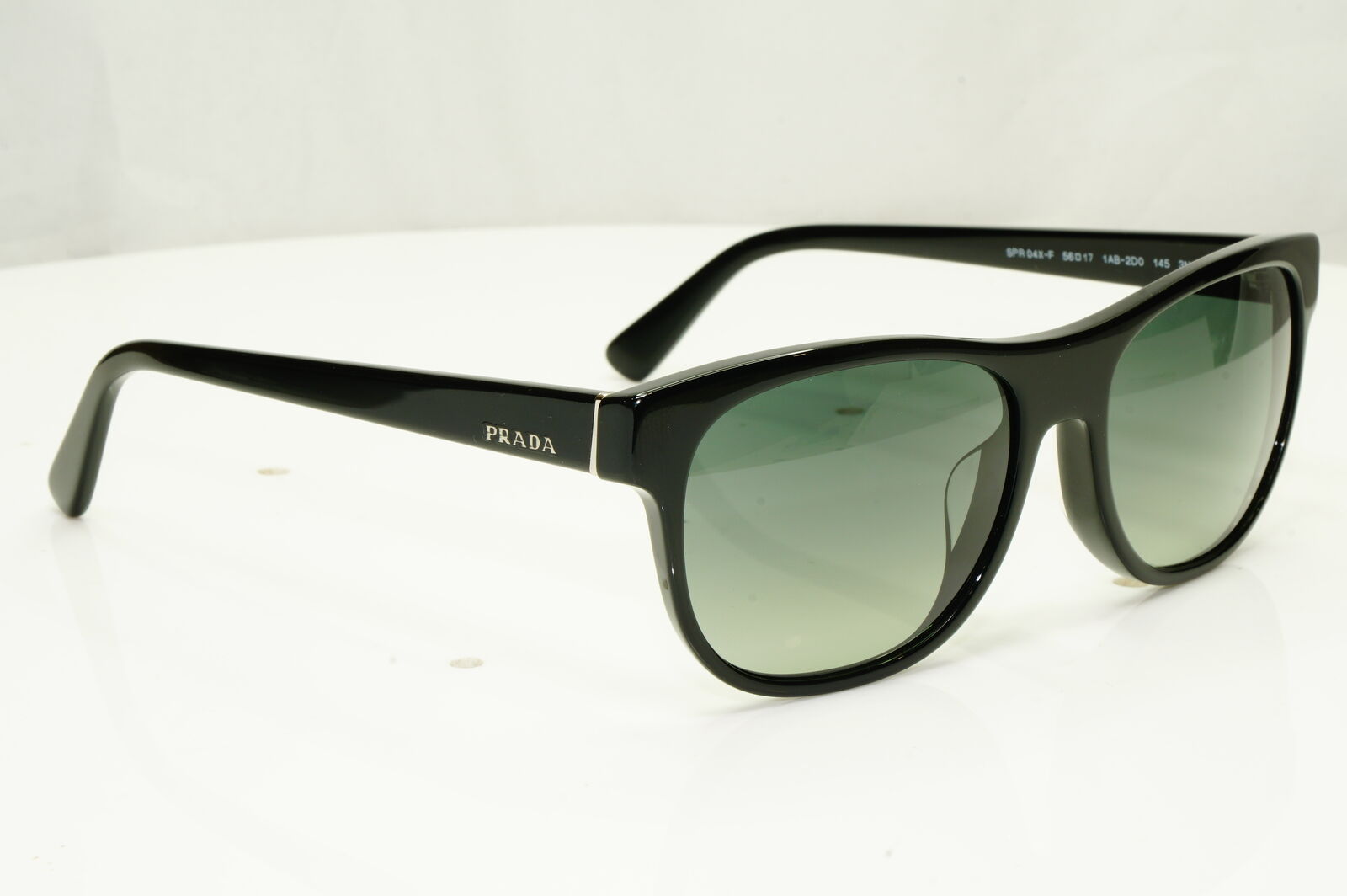 Authentic Prada Glass Lenses Mens Black Designer Sunglasses SPR 04X F 1AB-2D0