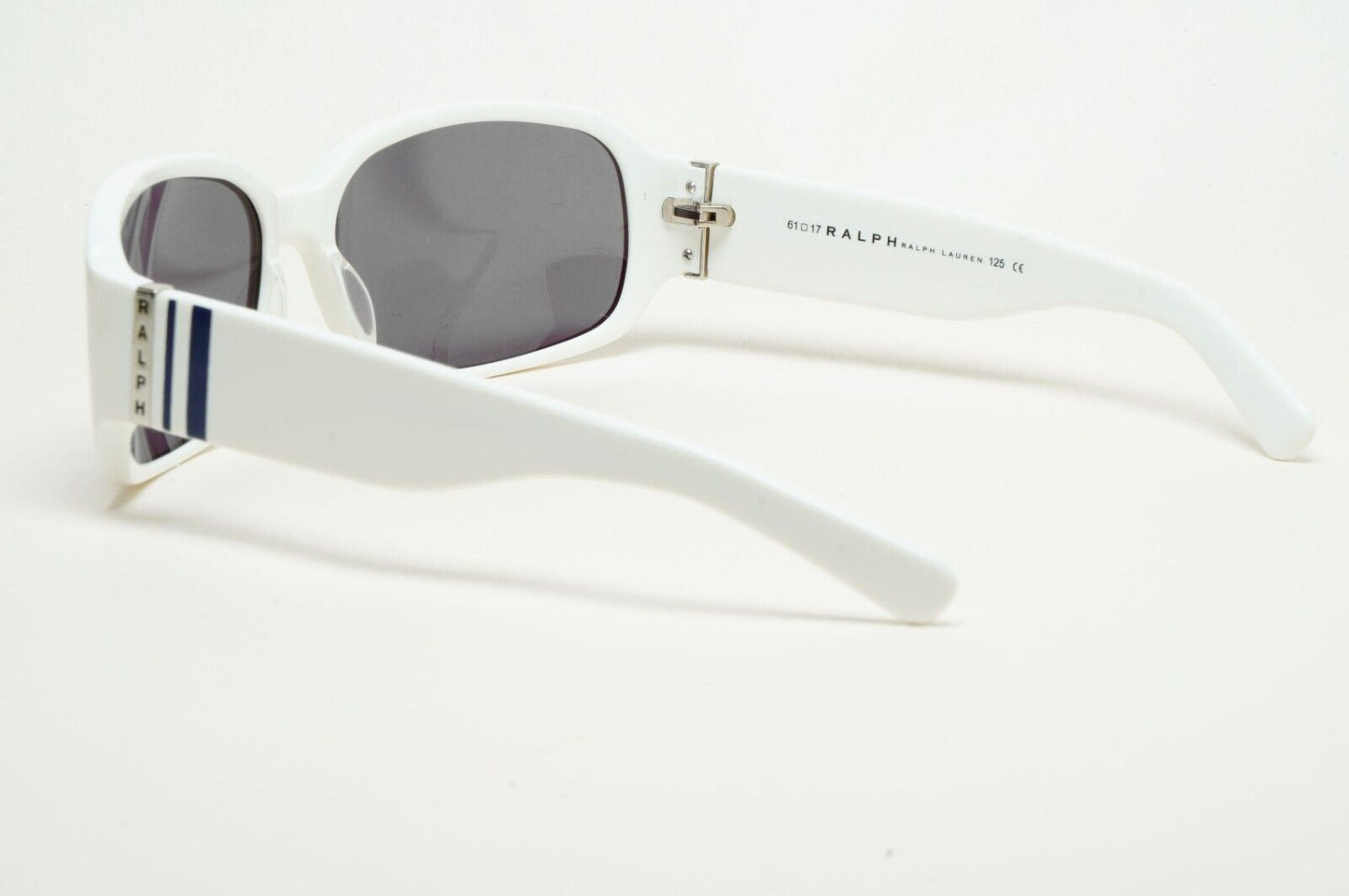 Ralph Lauren Sunglasses 2006 Vintage White Grey Wrap Unisex 7580/S TW9Y1 211124