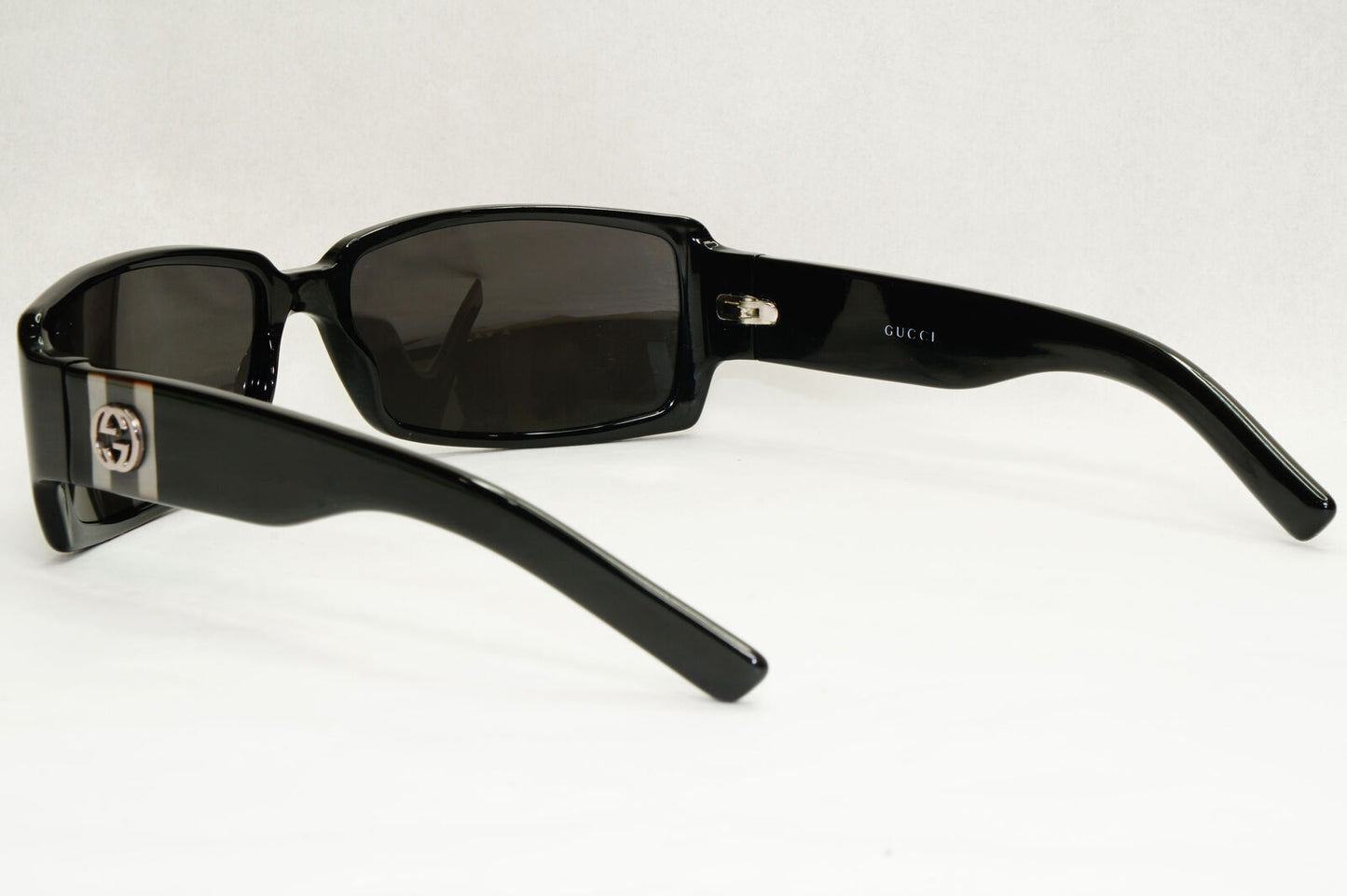 Gucci Sunglasses 2006 Vintage Black Rectangle Square Retro GG 2564/S Z8P 131223