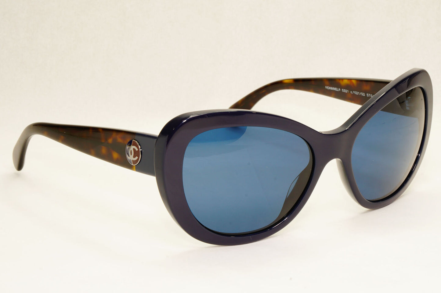 Chanel Sunglasses Dark Blue Brown Tortoiseshell 5321 c.1021/S2 191223