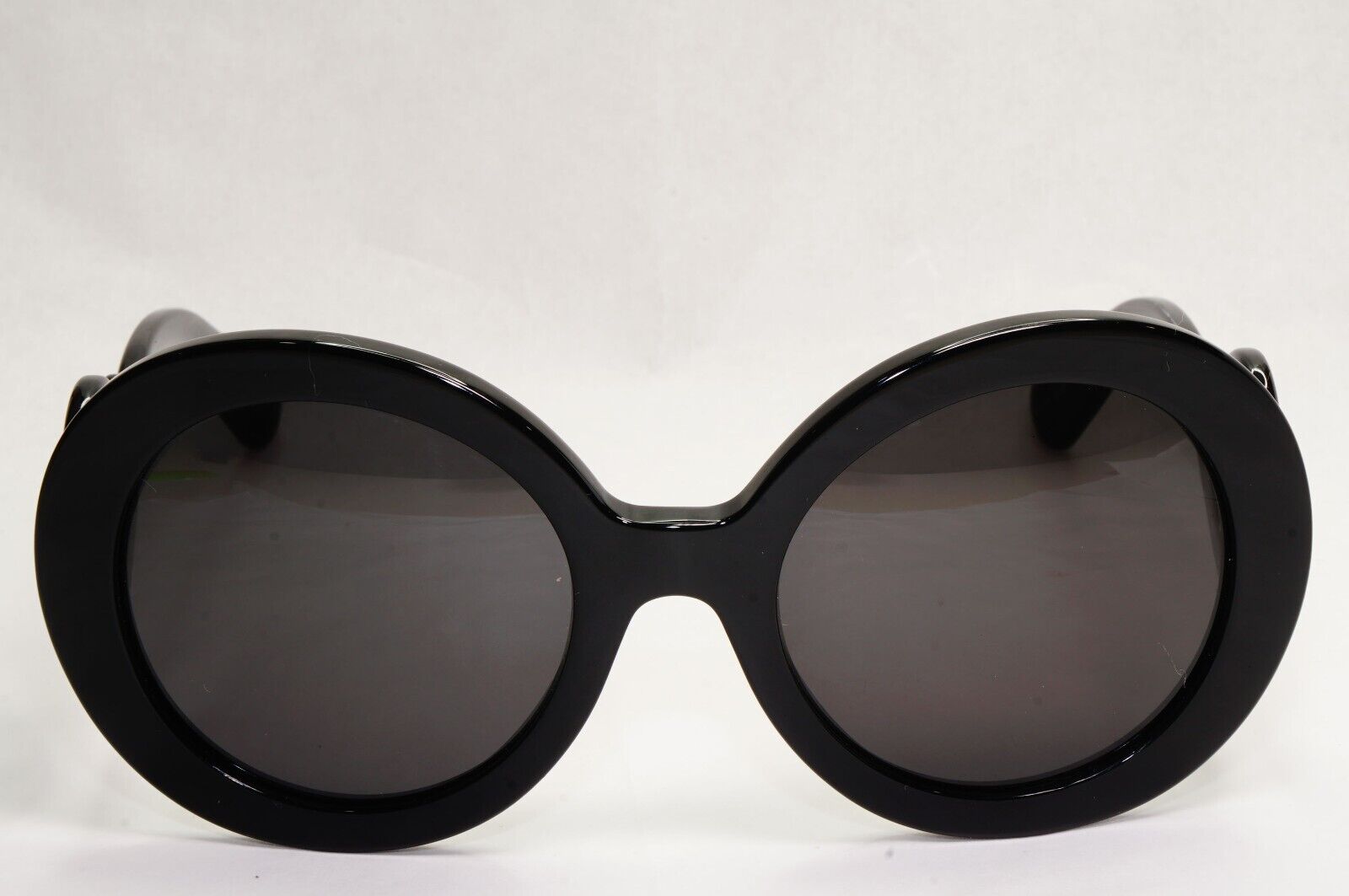 Prada Sunglasses Baroque Swirl Round Black PR27NS SPR 27N 1AB-3M1 180324
