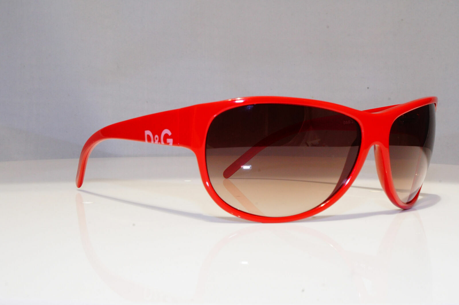 Dolce & Gabbana Vintage Sunglasses Mens Womens Red Square D&G 2213 482 290122