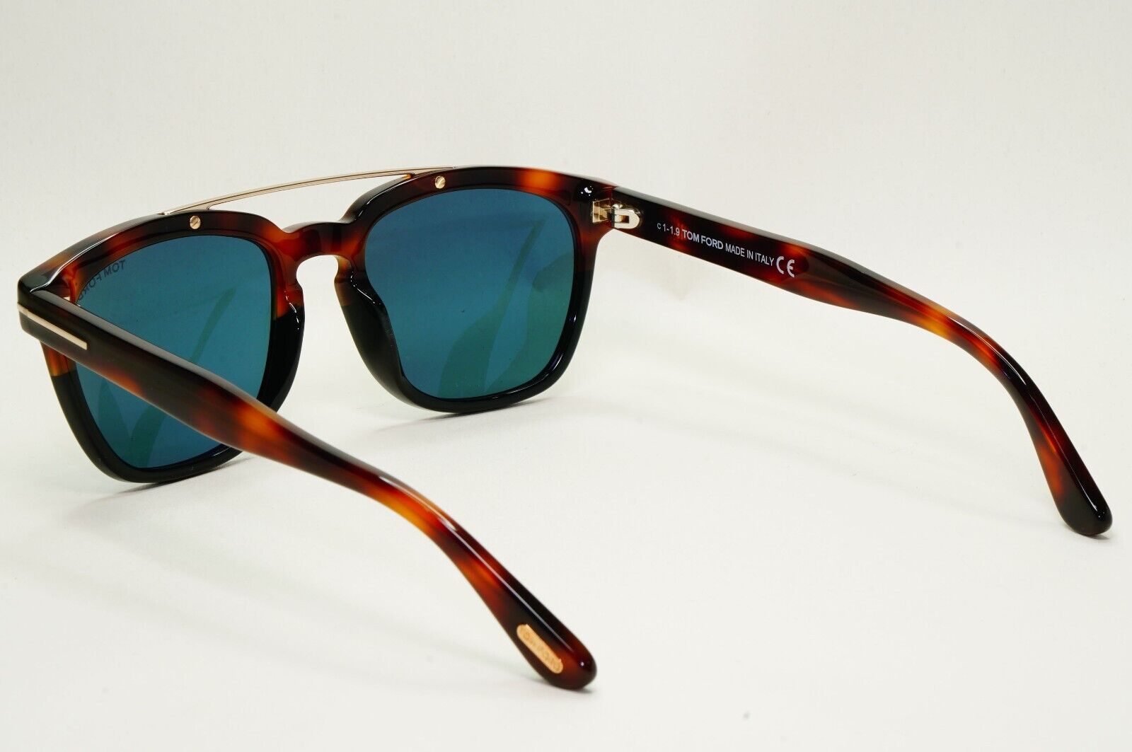 Tom Ford Sunglasses Holt Havana Brown Green Teal Bridge FT0516 TF 516 56N 54mm