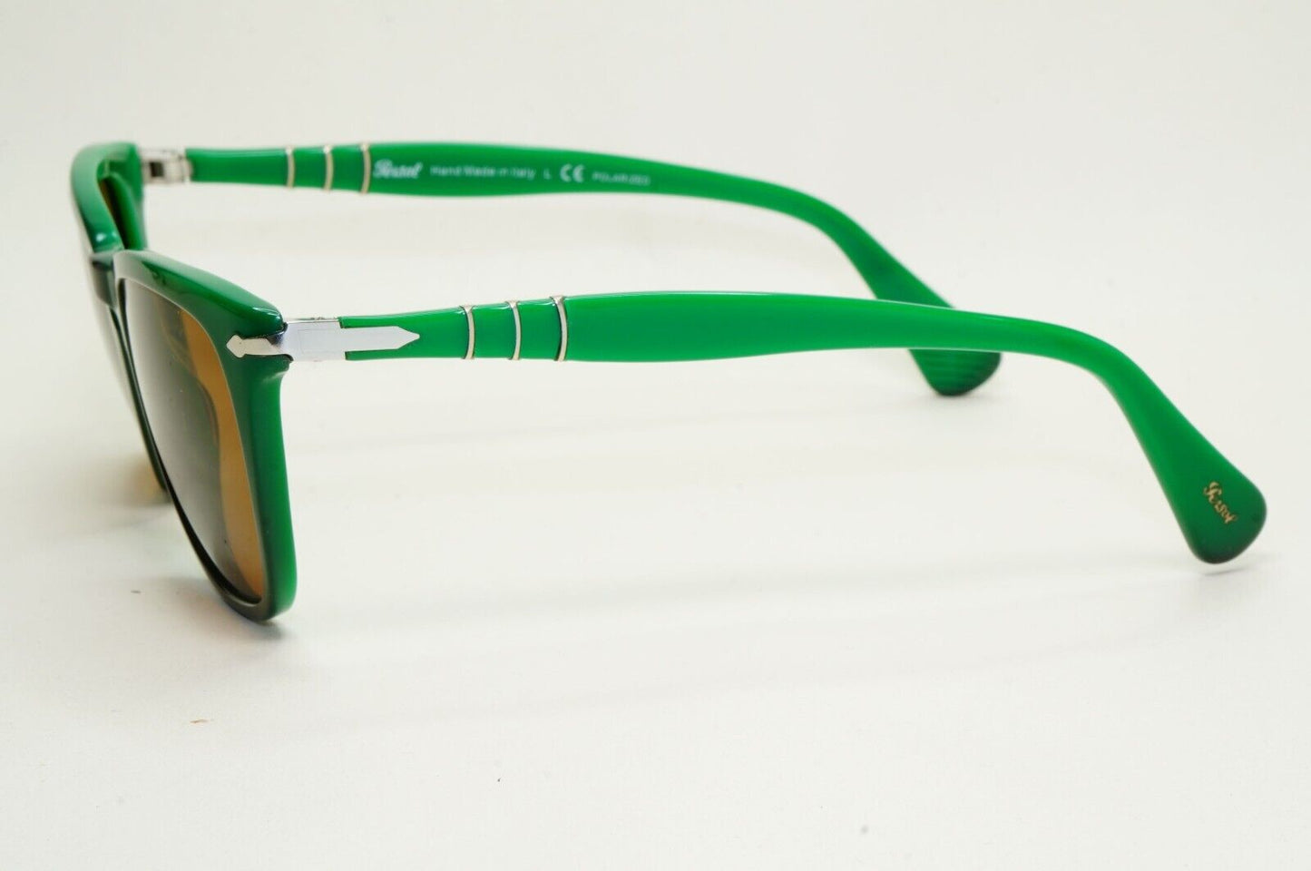 Persol Sunglasses 2012 Capri Polarized Green Brown 3024-S 959/57 52mm [a] 210924
