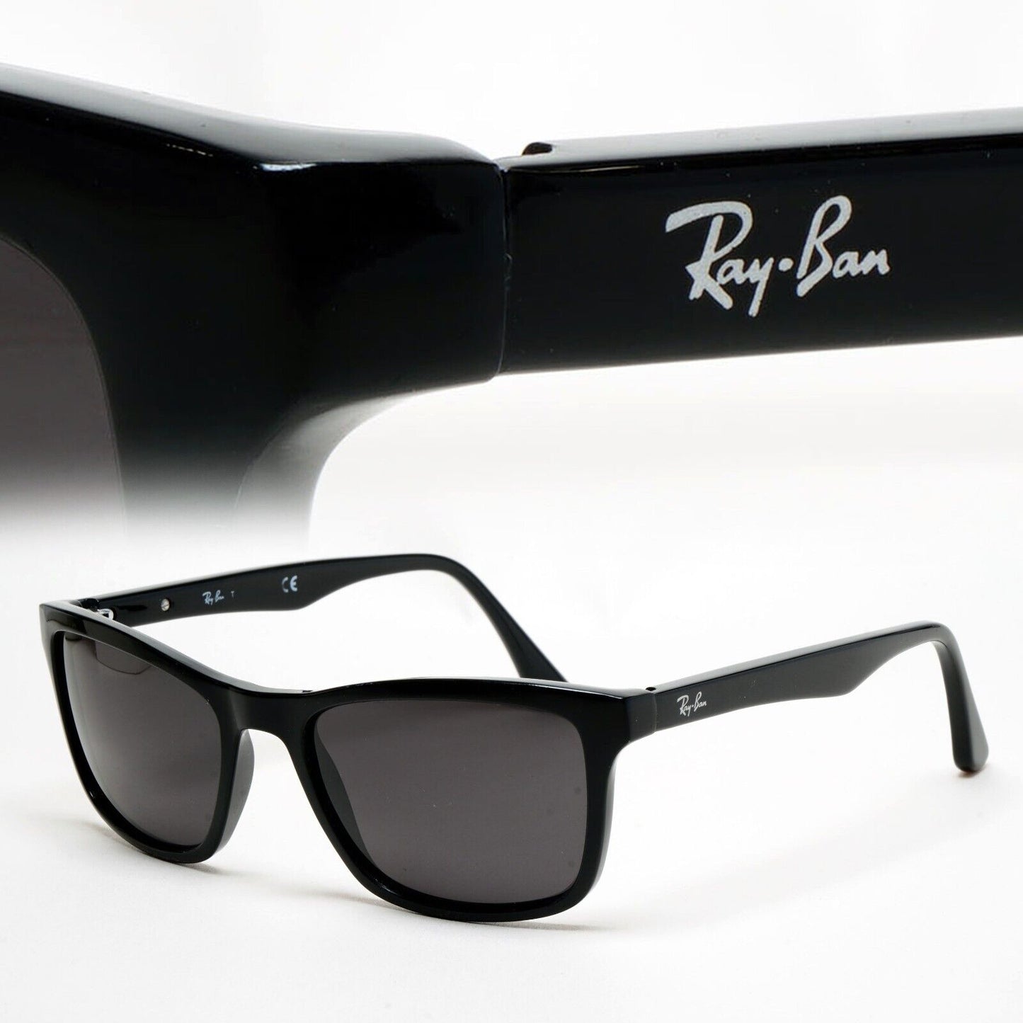 Ray-Ban Sunglasses with Custom Lenses Square Black RB 5279 2000 55mm 211124