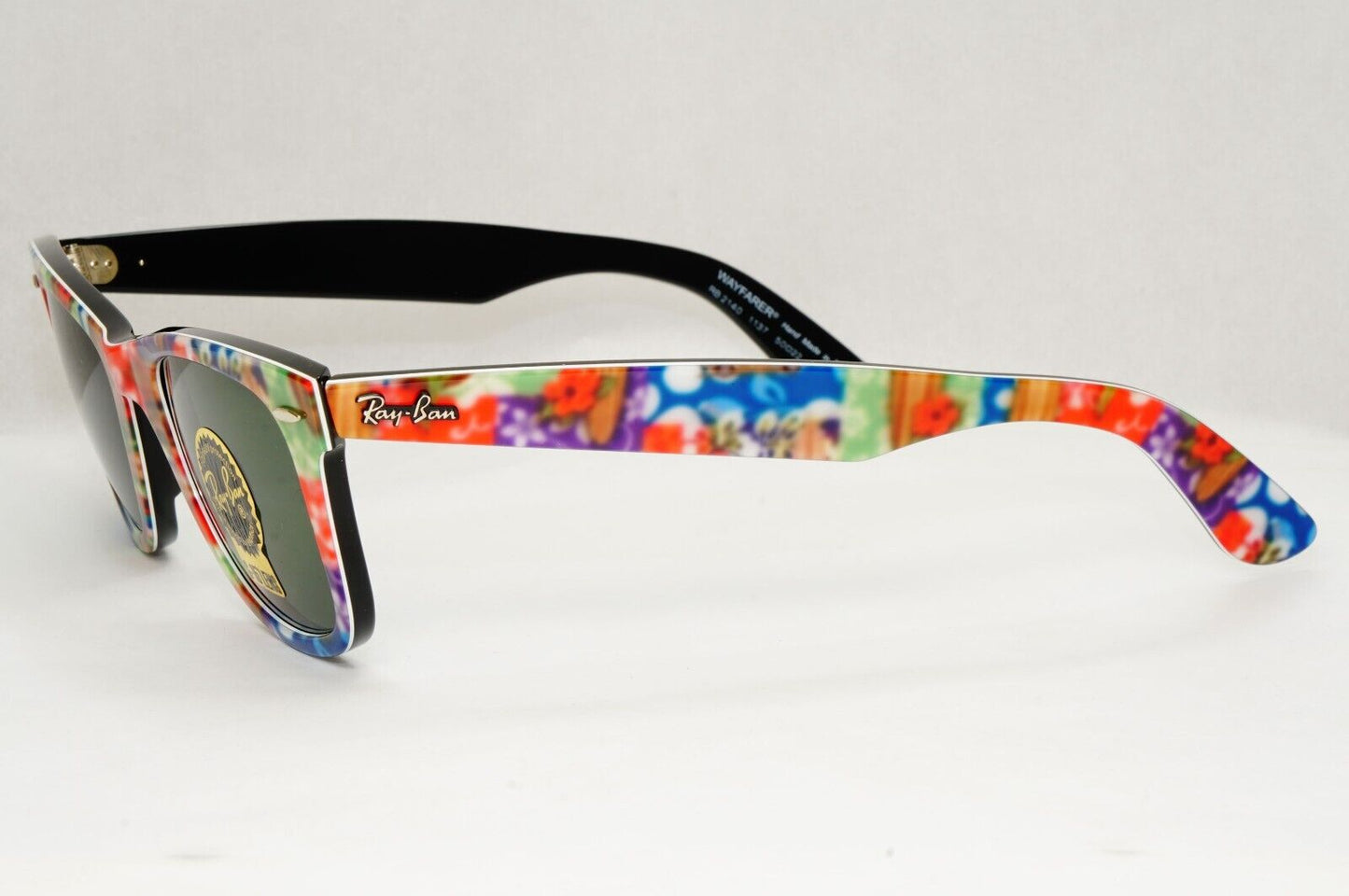 Ray-Ban Sunglasses Wayfarer Rare Prints Special Series 1 Flowers RB 2140 1137