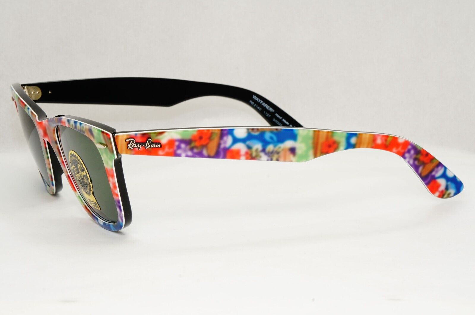 Ray-Ban Sunglasses Wayfarer Rare Prints Special Series 1 Flowers RB 2140 1137