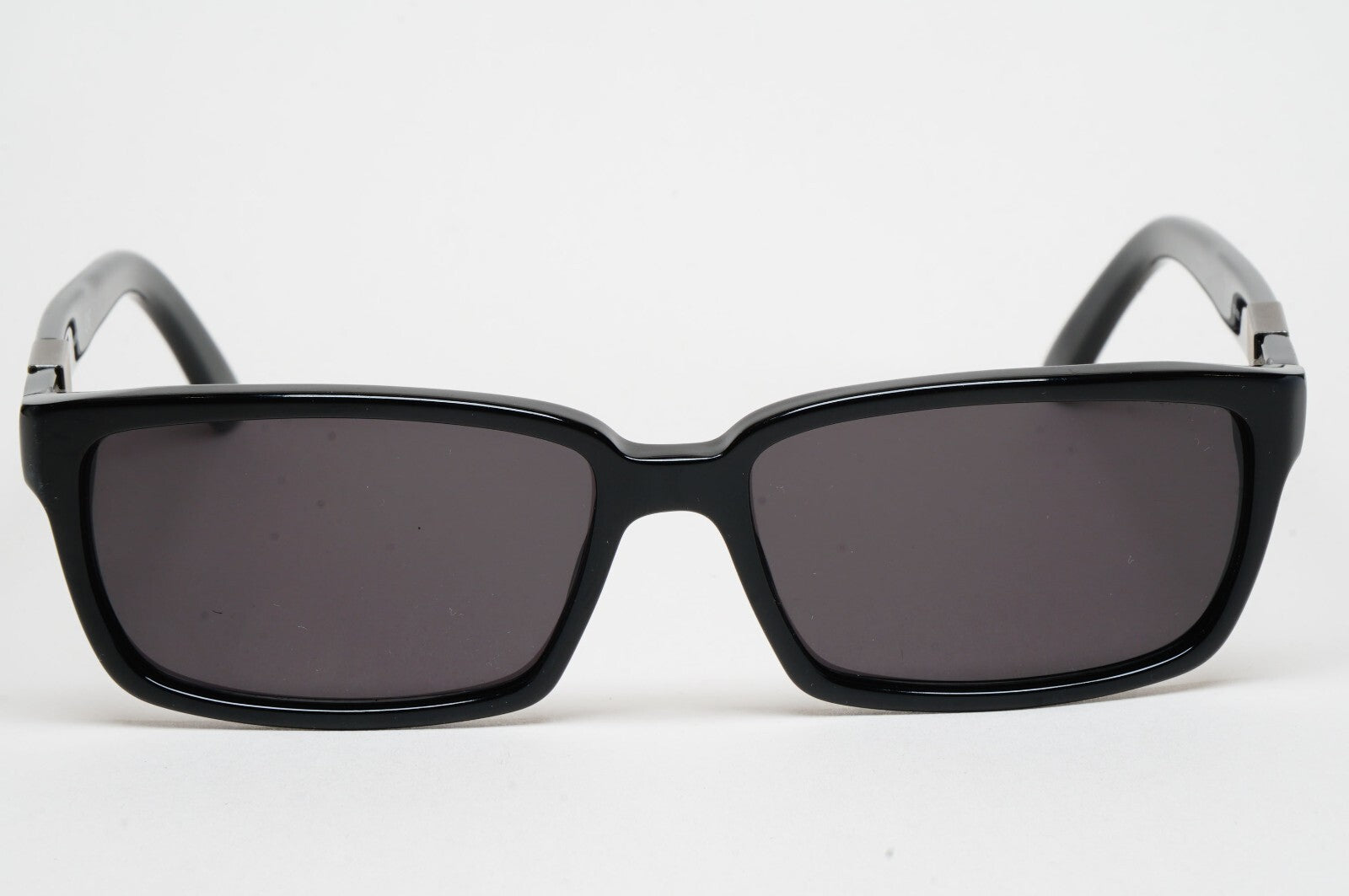 Gucci Sunglasses 1999 Vintage Black Square Retro GG 1557 807 51mm 100325