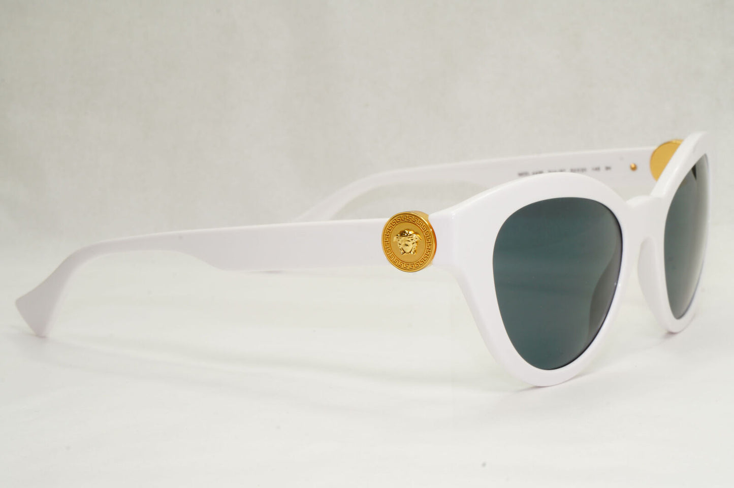 Versace Sunglasses White Gold Medusa Fashion MOD VE 4435 314/87 52mm