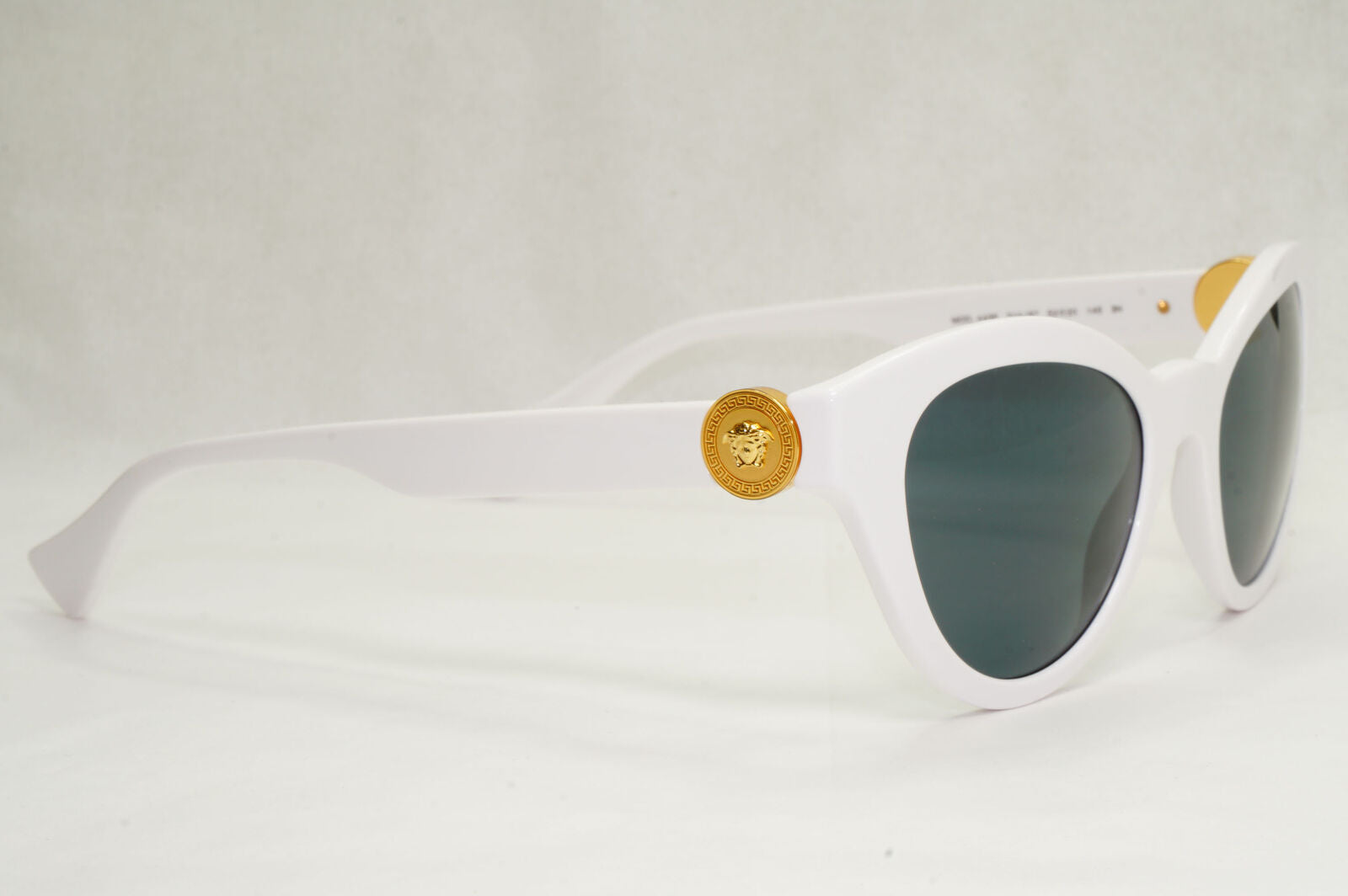 Versace Sunglasses White Gold Medusa Fashion MOD VE 4435 314/87 52mm