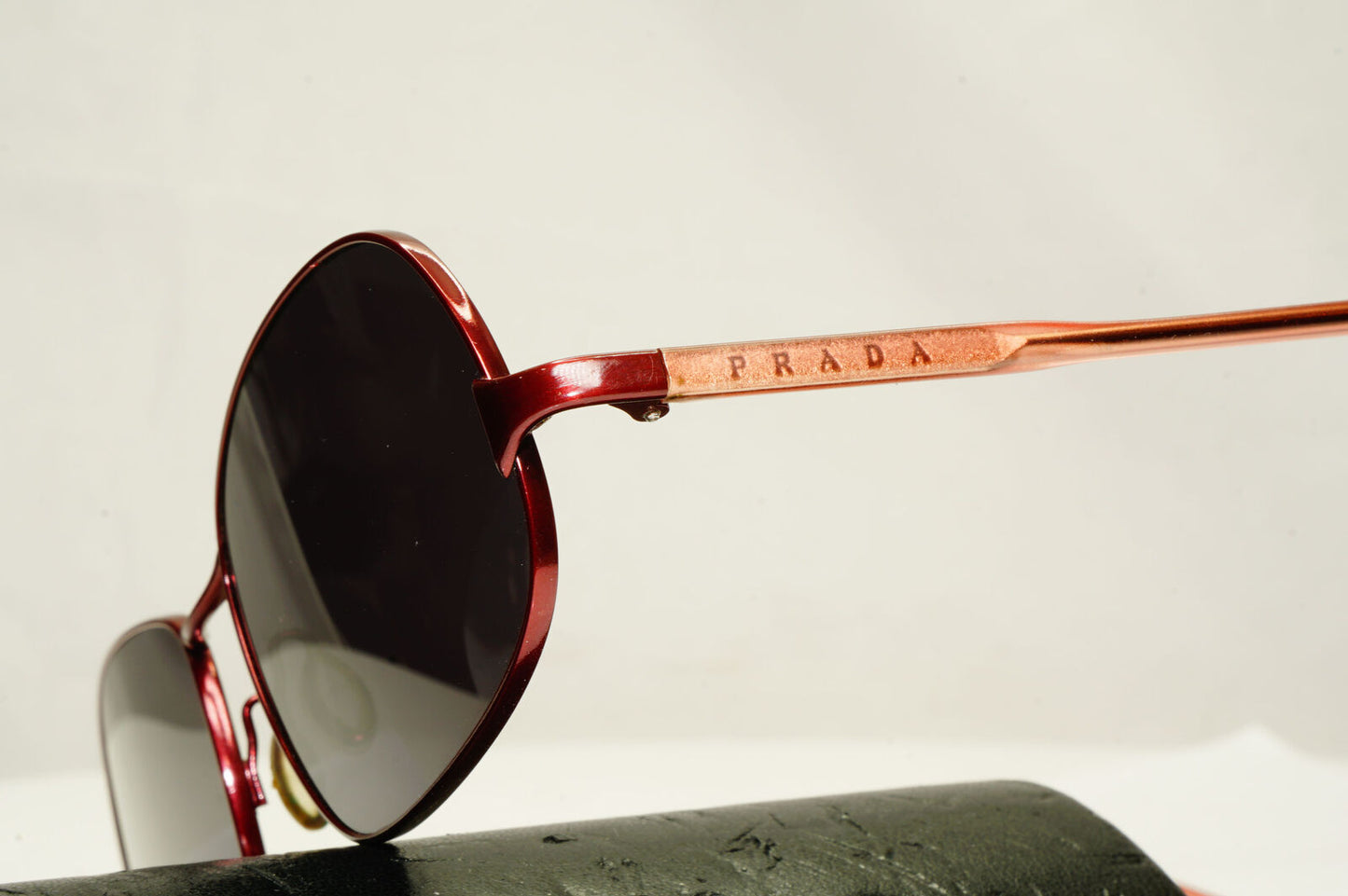 Prada Year 2000 First Collection Womens Vintage Sunglasses VPS 63B 1AB-201 36538