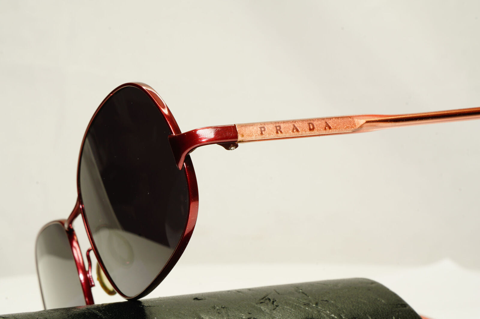Prada Year 2000 First Collection Womens Vintage Sunglasses VPS 63B 1AB-201 36538