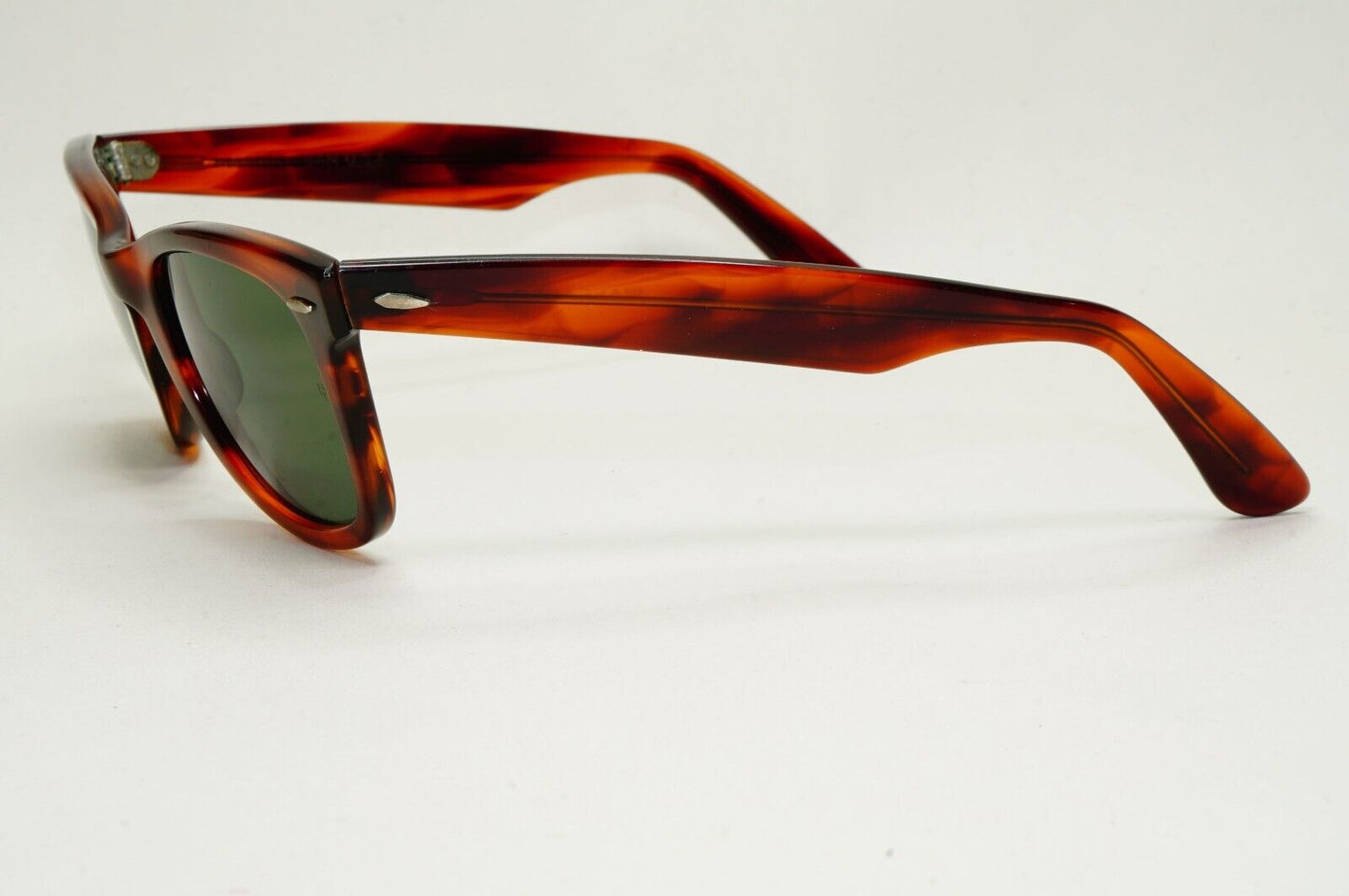 Ray-Ban Sunglasses 1992 Vintage Bausch Lomb Brown Wayfarer Tortoiseshell 021124