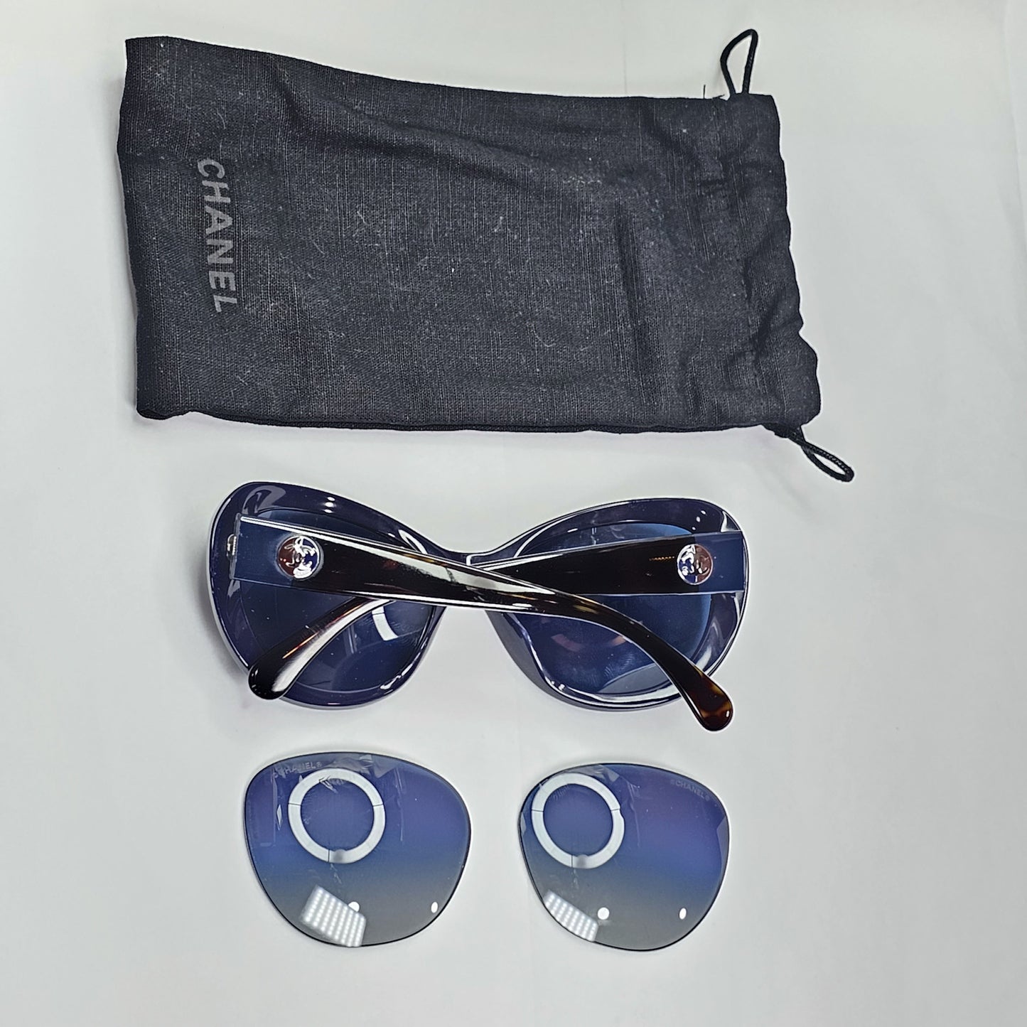 Chanel Sunglasses Dark Blue Brown Tortoiseshell 5321 c.1021/S2 191223