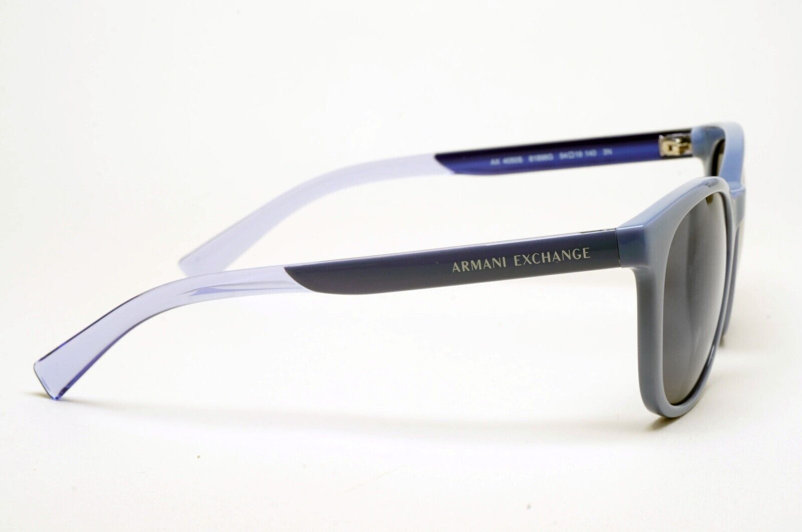 Armani Exchange Sunglasses 2015 Pale Blue Violet Black AX 4050 8189/8G 221124