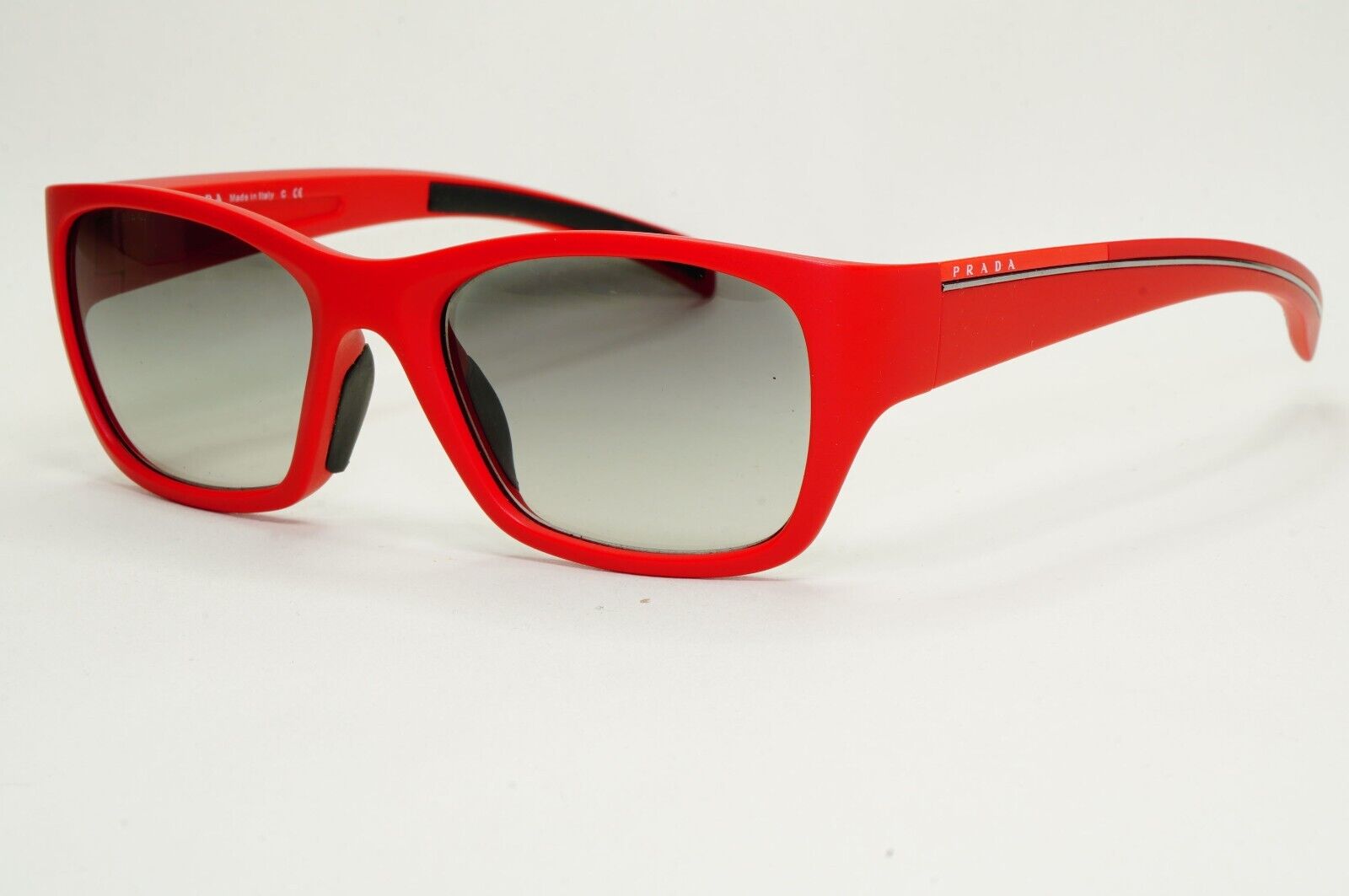Prada Sunglasses 2007 Vintage Rare Red Square PS07IS SPS 07I ZVI-3M1 53mm 270924